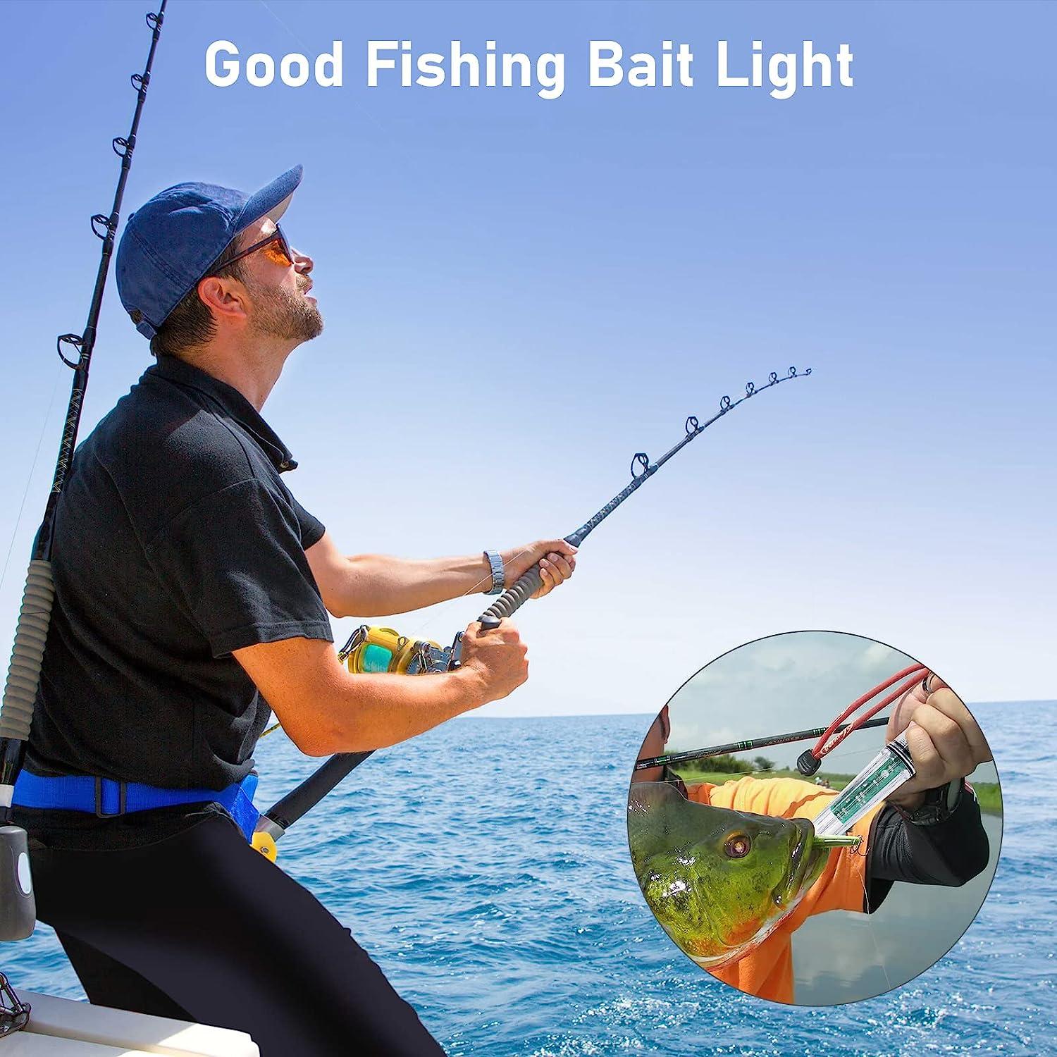 Eye Shape Fishing Lamp with Hook Deep Drop Underwater Fishing Light LED  Waterproof for Saltwater Freshwater