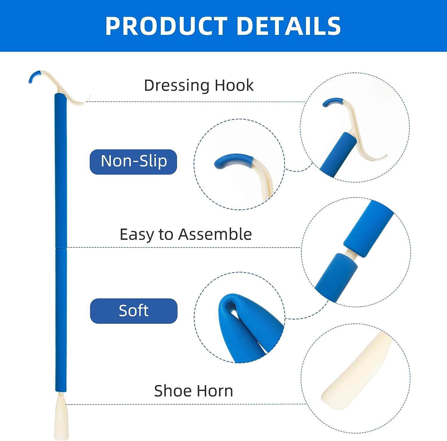 2Pcs Dress Zipper Puller Helper Convenient Boots Zipper Puller for