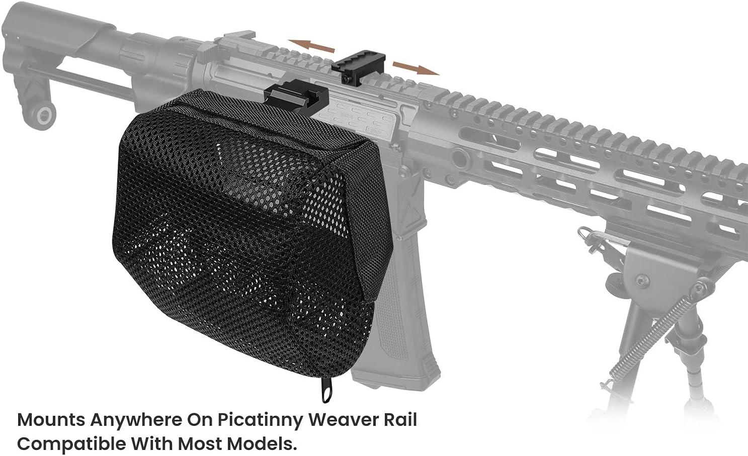 Tactical Quick Release Shell Catcher Detachable Picatinny Rail