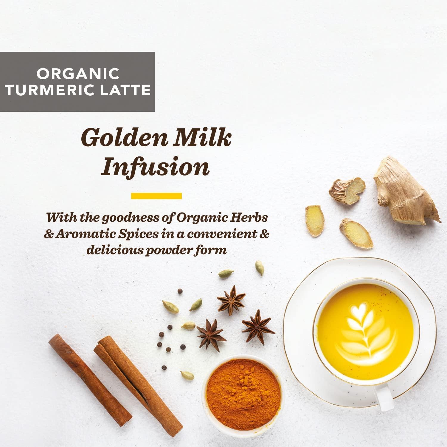 Curcuma Vanilla Latte - Vegan latte 