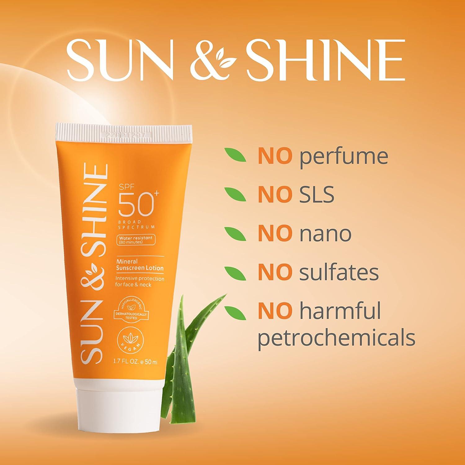 Sun & Shine Mineral Sunscreen Lotion 2-pack Bundle