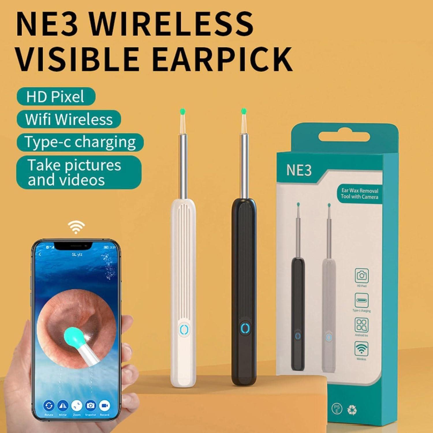 Intelligent Visual Ear Pick Endoscope Ear Care Tool WiFi Endoscope