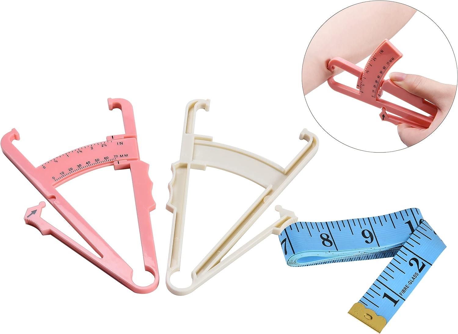 ACOUTO Fat Calipers, Body Fat Monitors, Fat Caliper Tester Body Fat  Electronic Caliper and Measuring Tape for Accurately Measuring BMI Skin  Fold