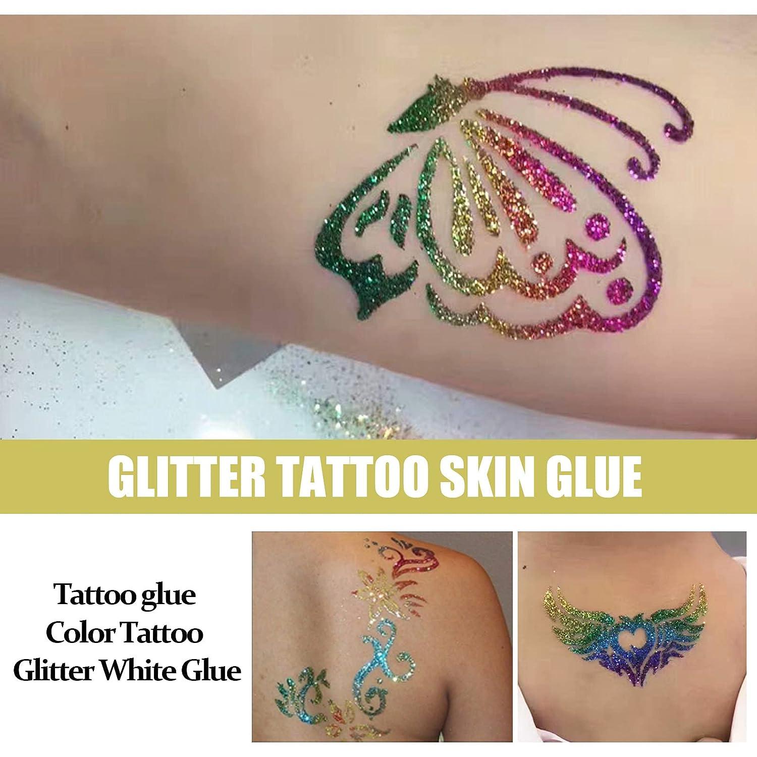 Glitter Tattoos Kit, Temporary Tattoo Set for Kids, 30 Colors Body Glitter,120  T | eBay