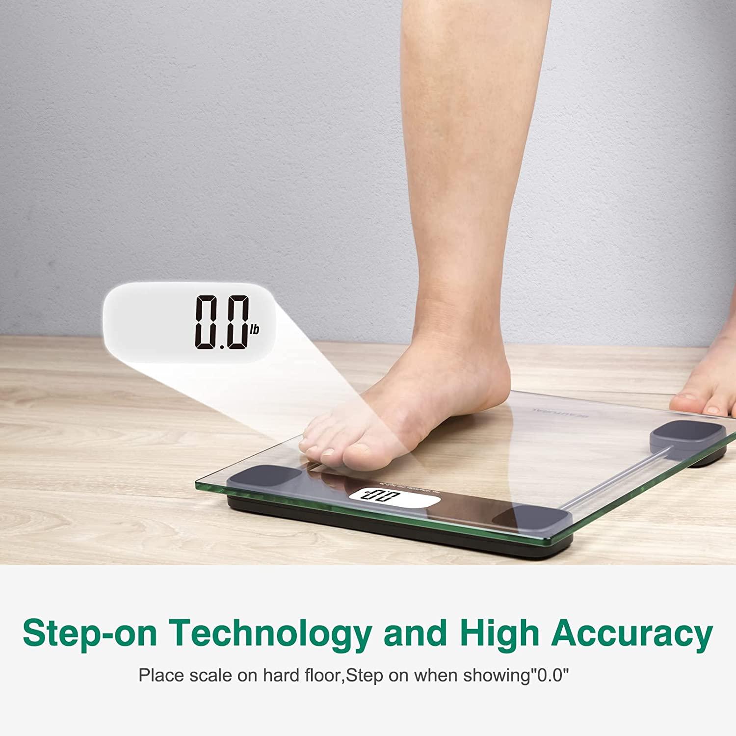 5 Core Inc Digital Scale for Body Weight, High Capacity - 400 lbs