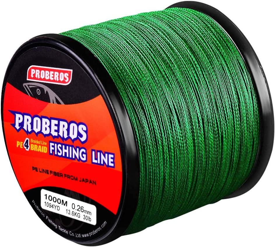 Braided Fishing Line, 100% PE Abrasion Braided Line, Heavy Duty Fishing Line,  10-100lb with Smaller Diameter, Easily Catch the Fish 500 Meters Camouflage  Blue 0.6/4.5kg : : Sports & Outdoors