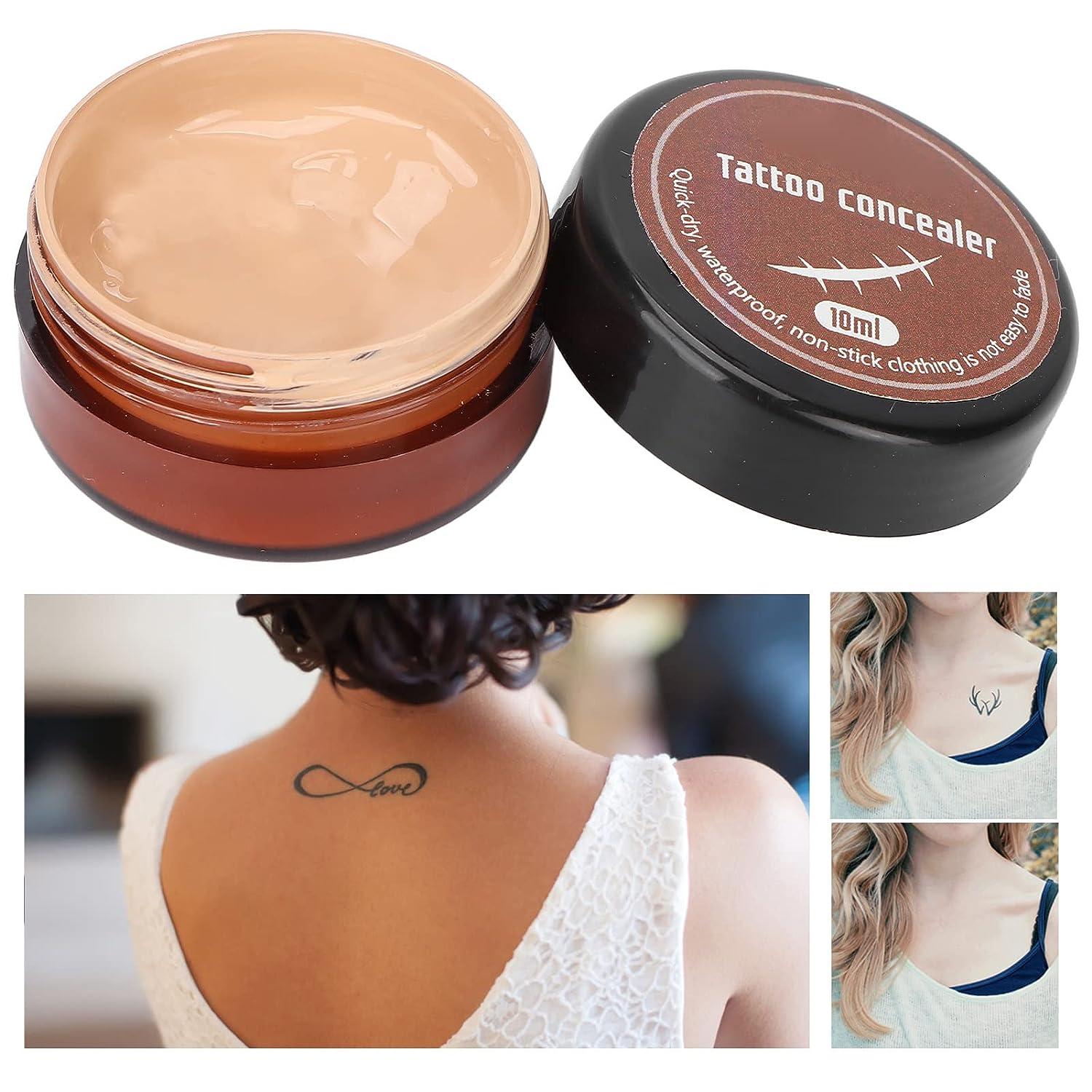 Buy Concealer Set for Tattoo Cover Up Makeup Waterproof, Professional Concealer  Cream Kit to Covers Vitiligo, Birthmarks, , Tattoos and other Skin Dark  Spots Online at desertcartINDIA