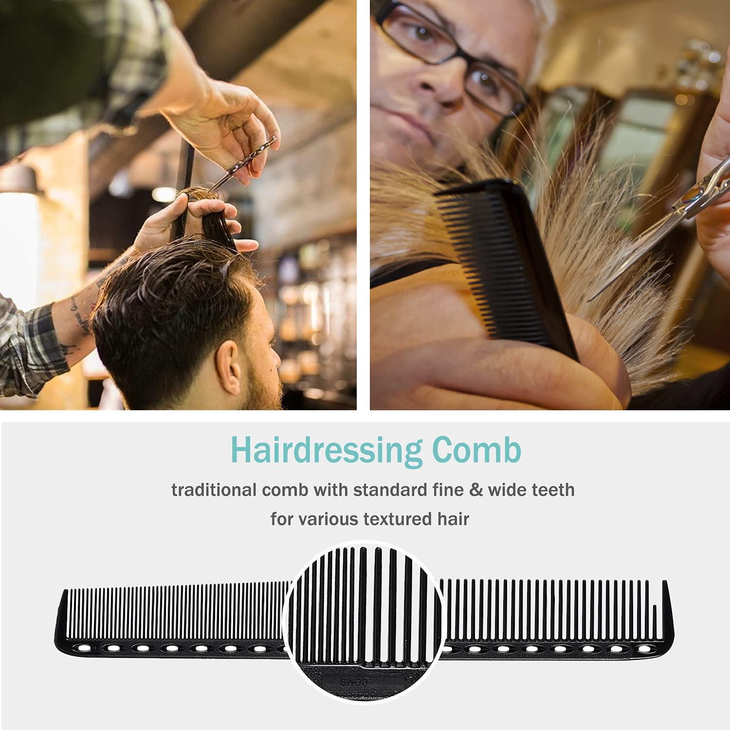 rat tail comb professional carbon sharp