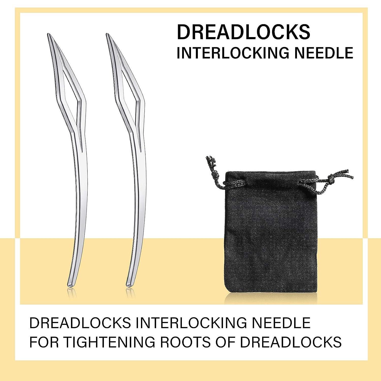 2x Interlocking Tool For Locs Dreadlocks Tool Craft Dreadlocks Sister-locks  Crochet Hair, Starting And Maintaining Your Locs Easy