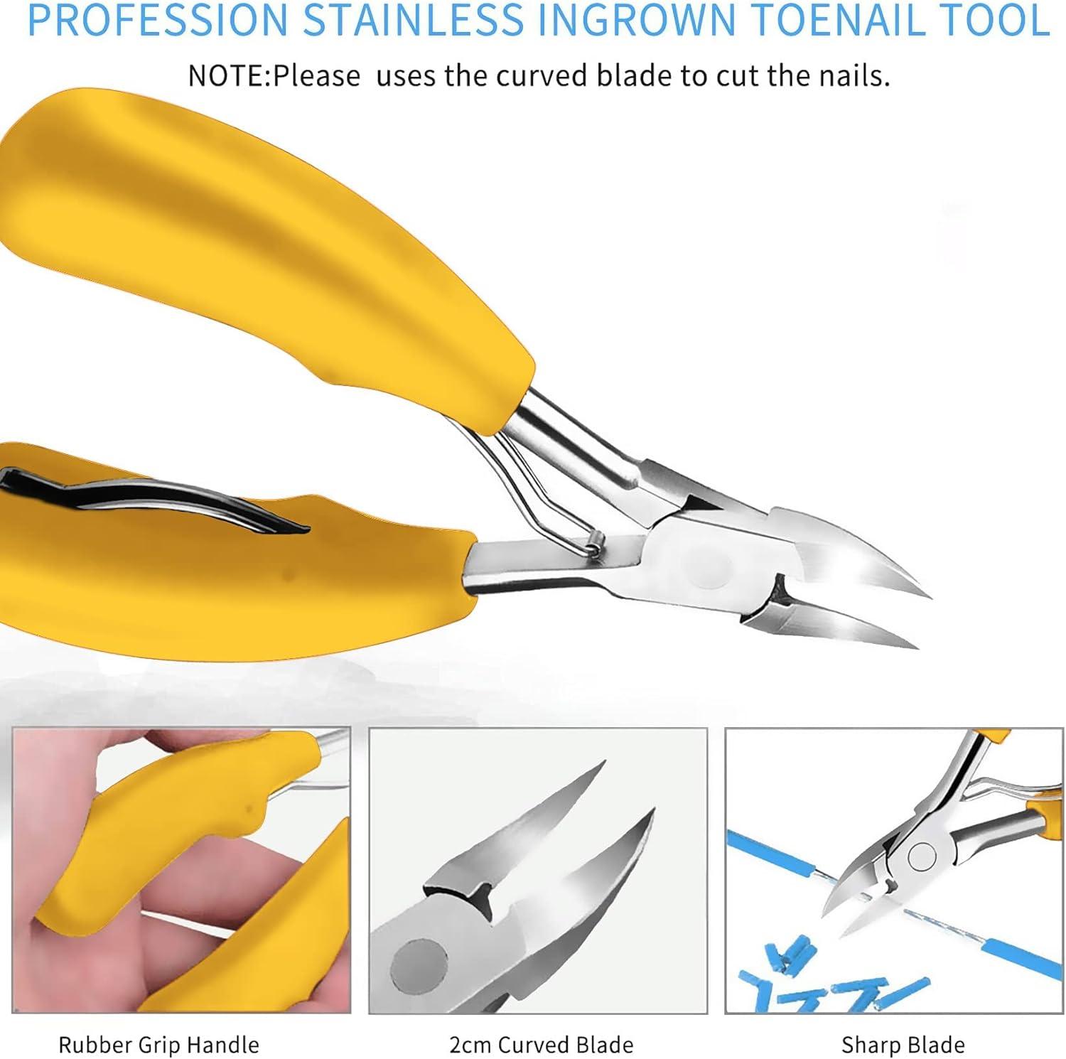 Professional Toe Nail Clippers Cutter ingrown toenail tool Thick