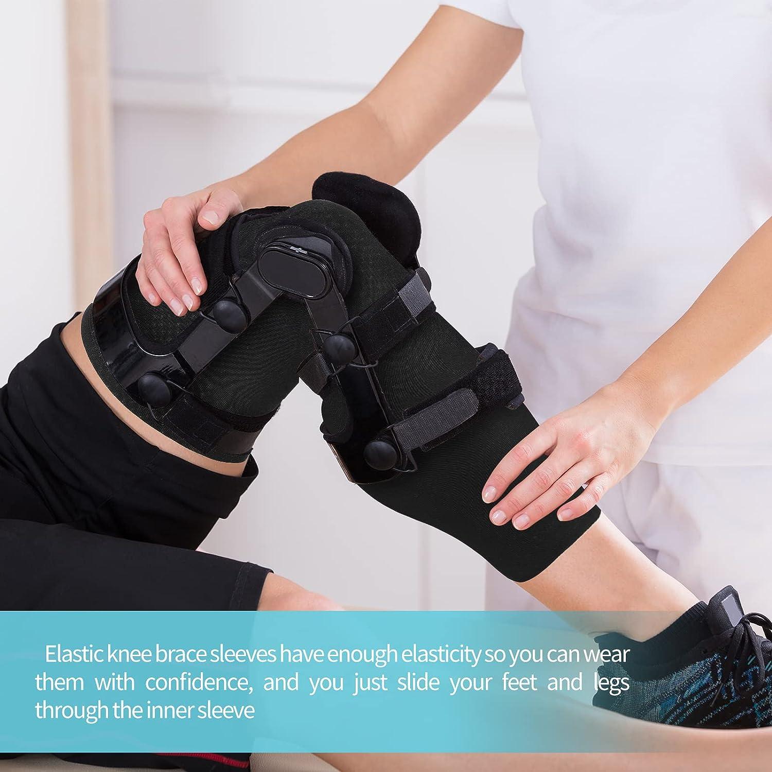 Sport Knee Compression Sleeve Knee Pad Knee Support Lycra Leg