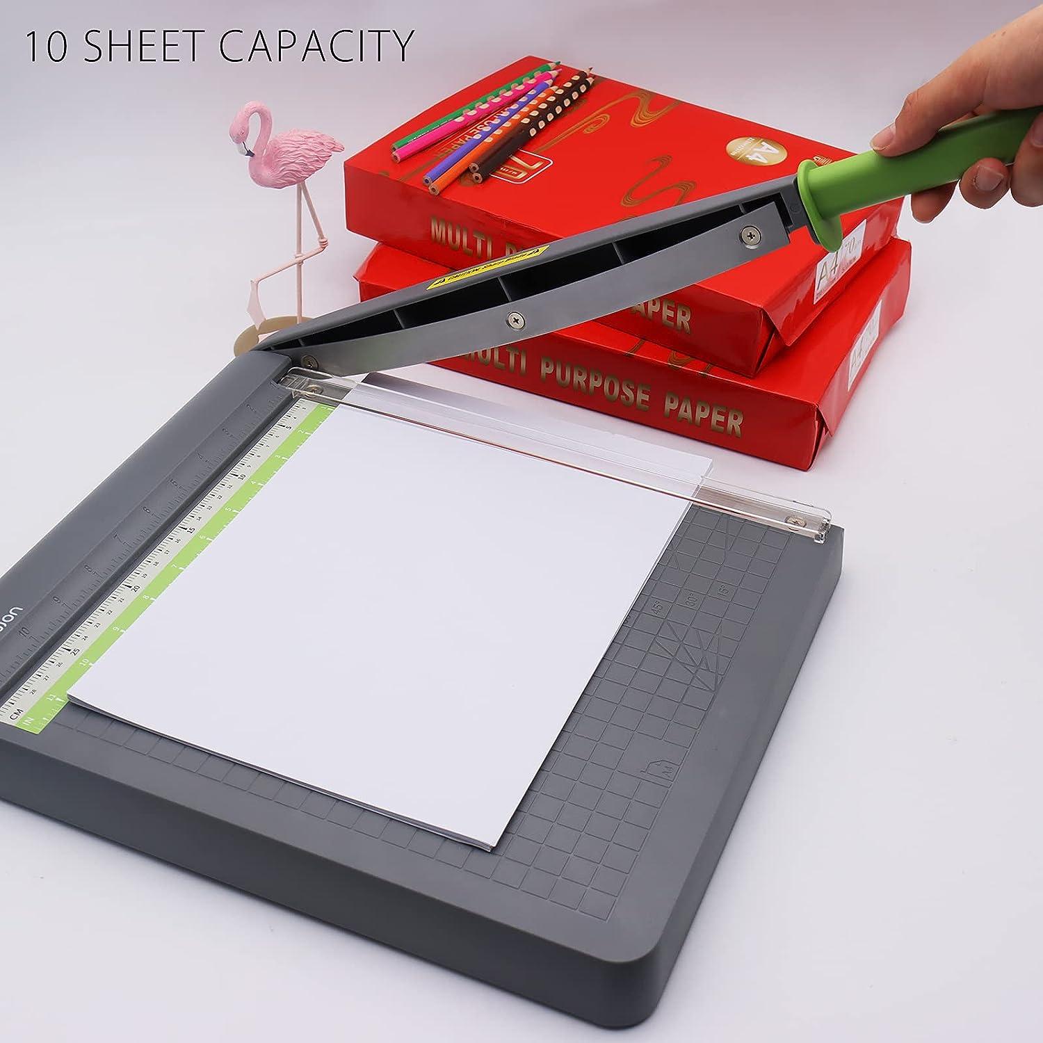 Paper Cutter, A4 Paper Cutter, Portable Cutting Board Paper With Finger  Protection And Page Ruler, Cutting Machine For Paper, Photos, Craft  Project, L