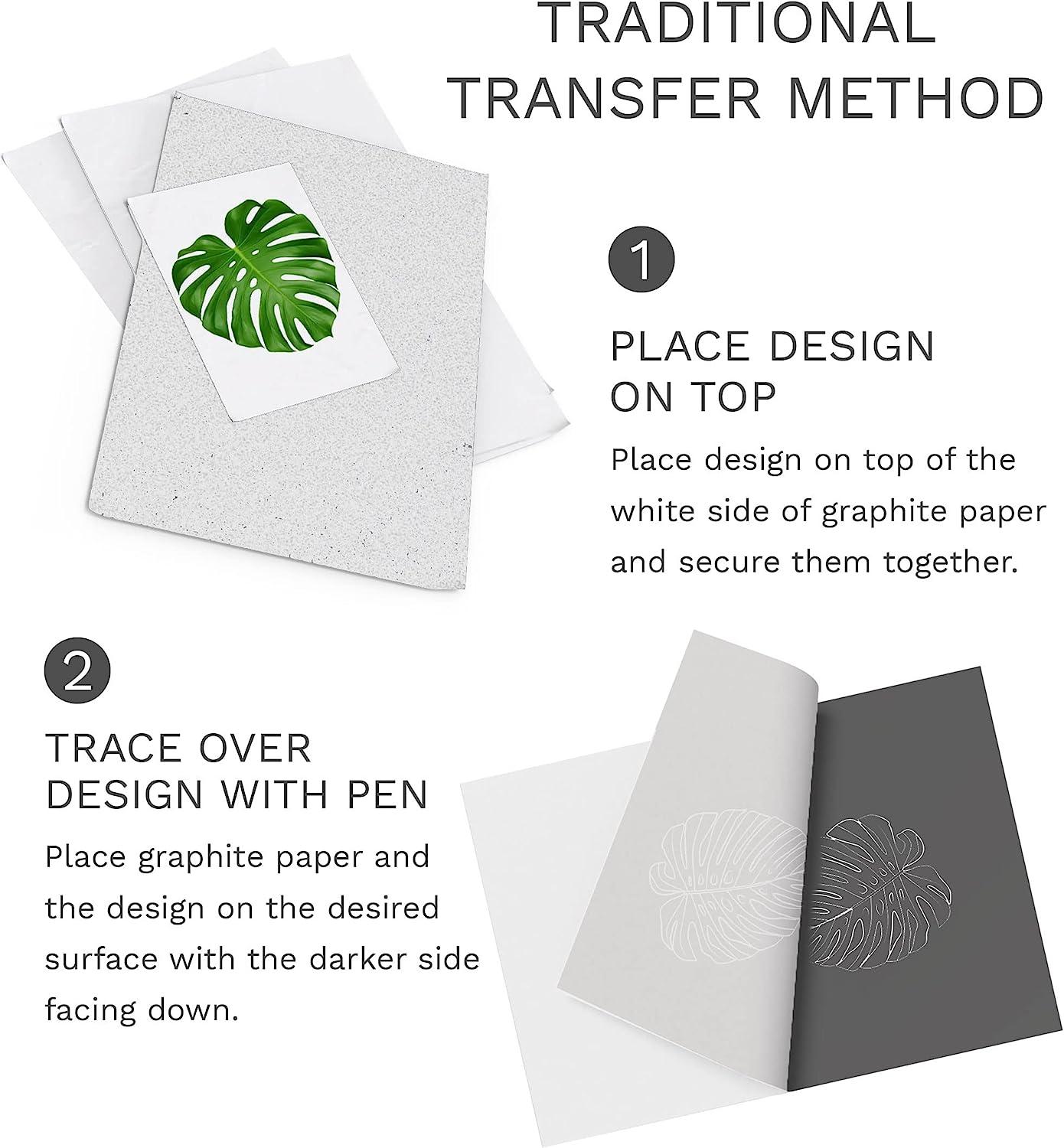 Graphite Transfer Paper (Single, Reusable Sheet) — The Pottery Piazza