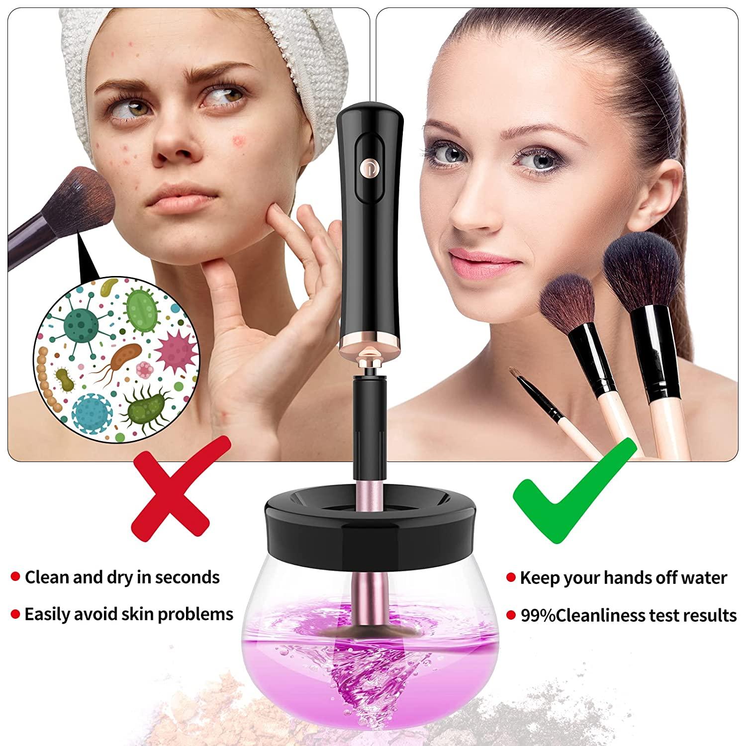 Professional Automatic Deep And Fast Makeup Brush Cleaner & Dryer