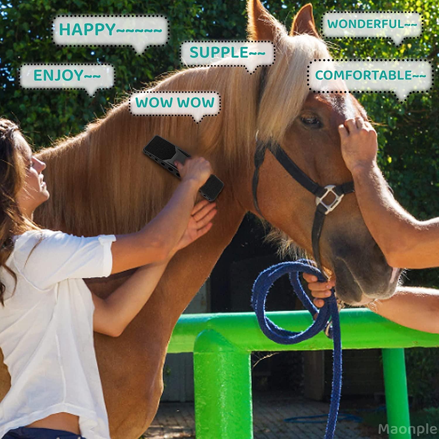 HappyFriend™ Pet and Horse Massaging Brush – Tipperhut
