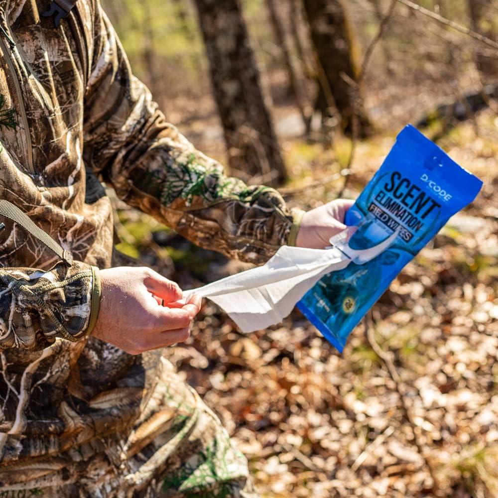 HUNTING WIPES, Unscented powerful wipes for hunting