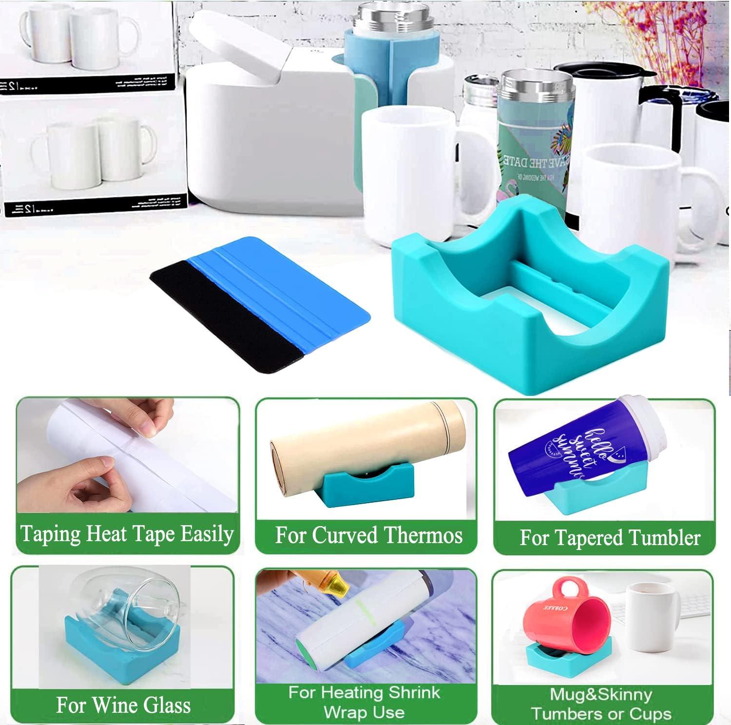 Silica Gel Silicone Cup Holder Pinch Perfect Tumbler Clamp Crafting