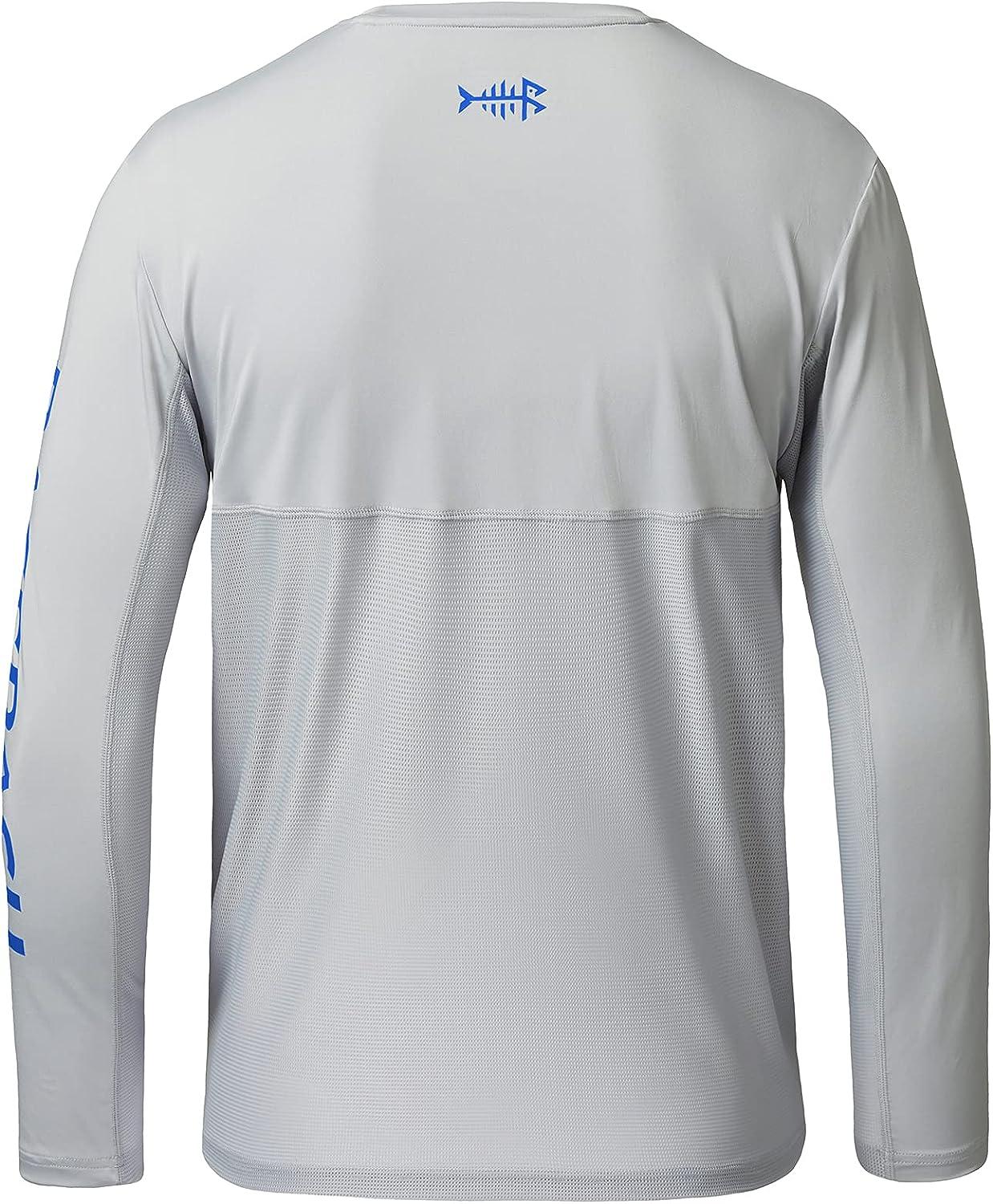 Bassdash Fishing T Shirts For Men Uv Sun Protection Upf 50+ Long Sleeve Tee T-shirt