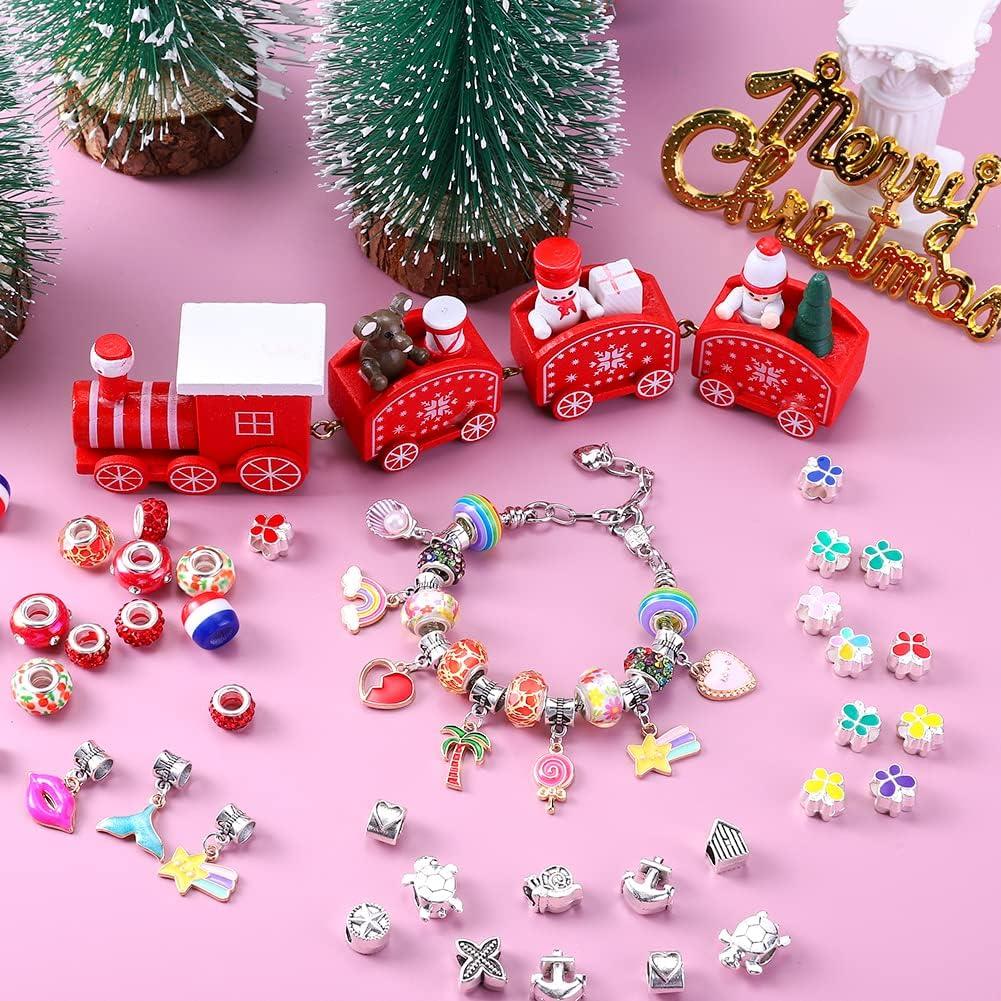 Best Deal for Advent Calendar 2022 Charm Bracelets Making Kits for