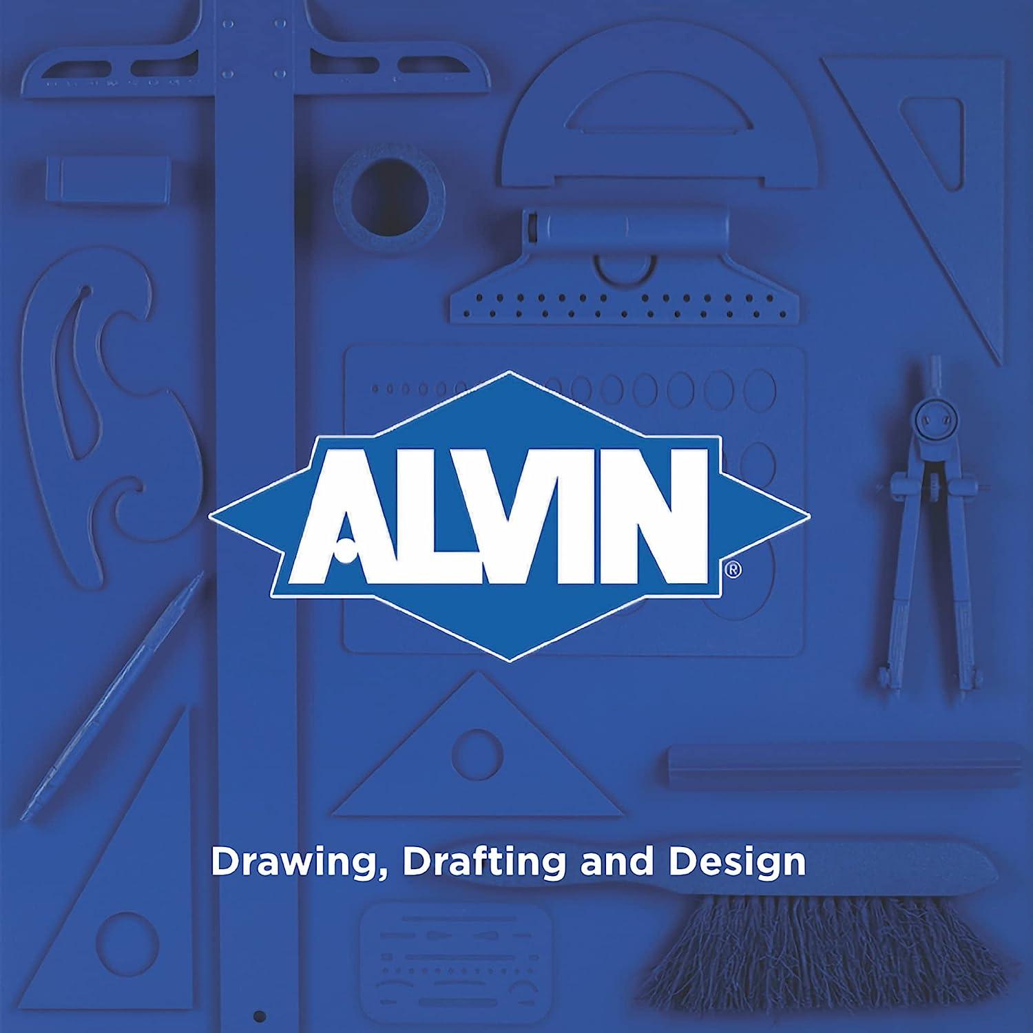 ALVIN 55W-G Lightweight Tracing Paper Roll, White, Suitable with Ink,  Charcoal, Felt Tip Pen, for Sketching or Detailing - 12 Inches, 50 Yards,  1-inch Core 12 50 Yards