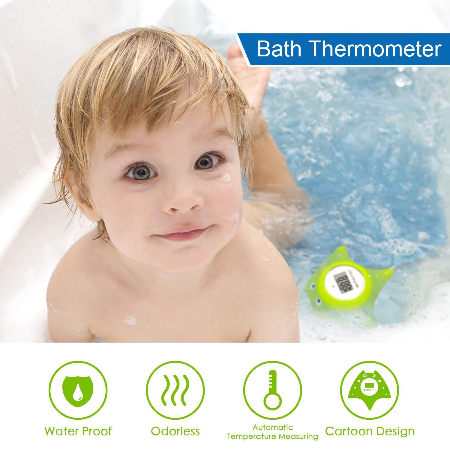 Cartoon Baby Bath Thermometer for Measuring Water Temperature