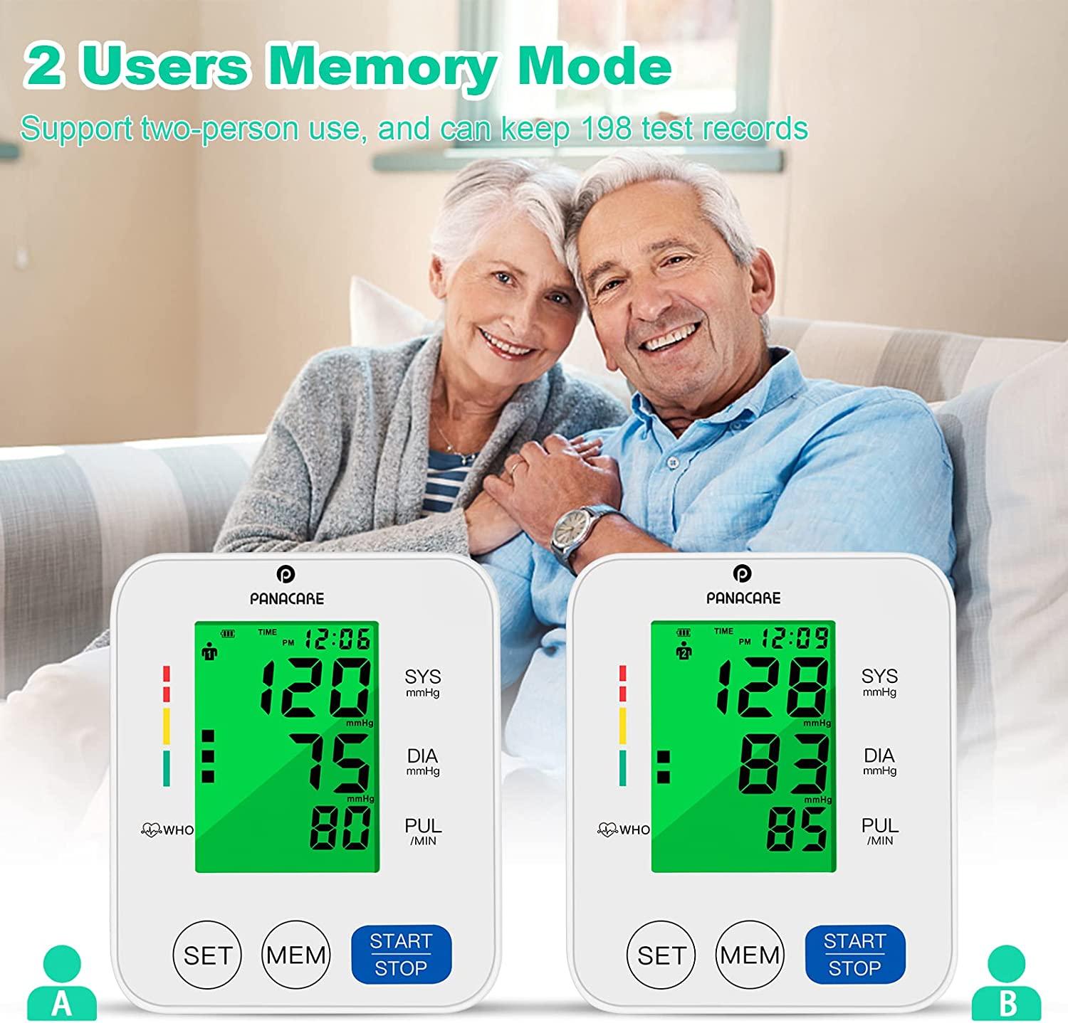Blood Pressure Monitor PANACARE Automatic Upper Arm Machine