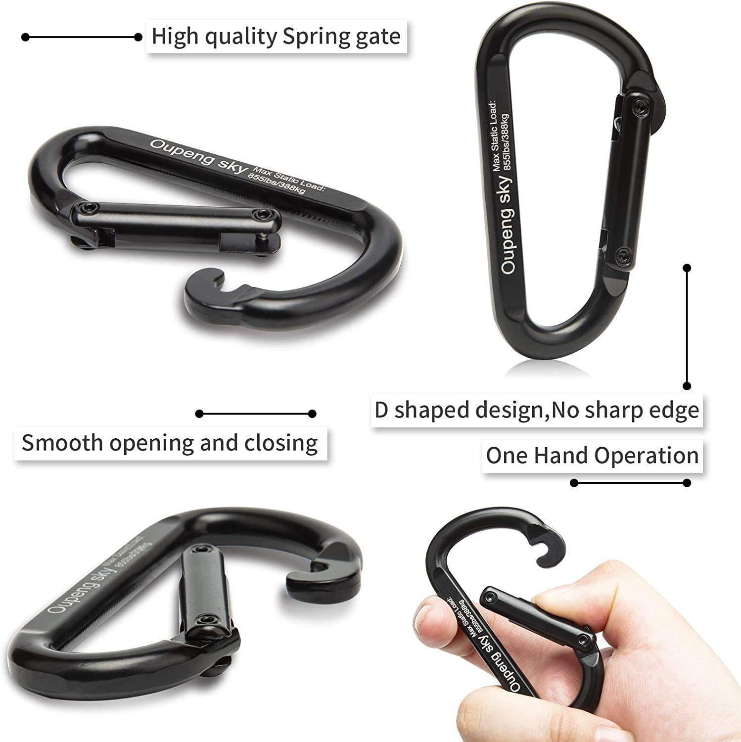 Custom Small Carabiner Key Ring - Promotion Choice