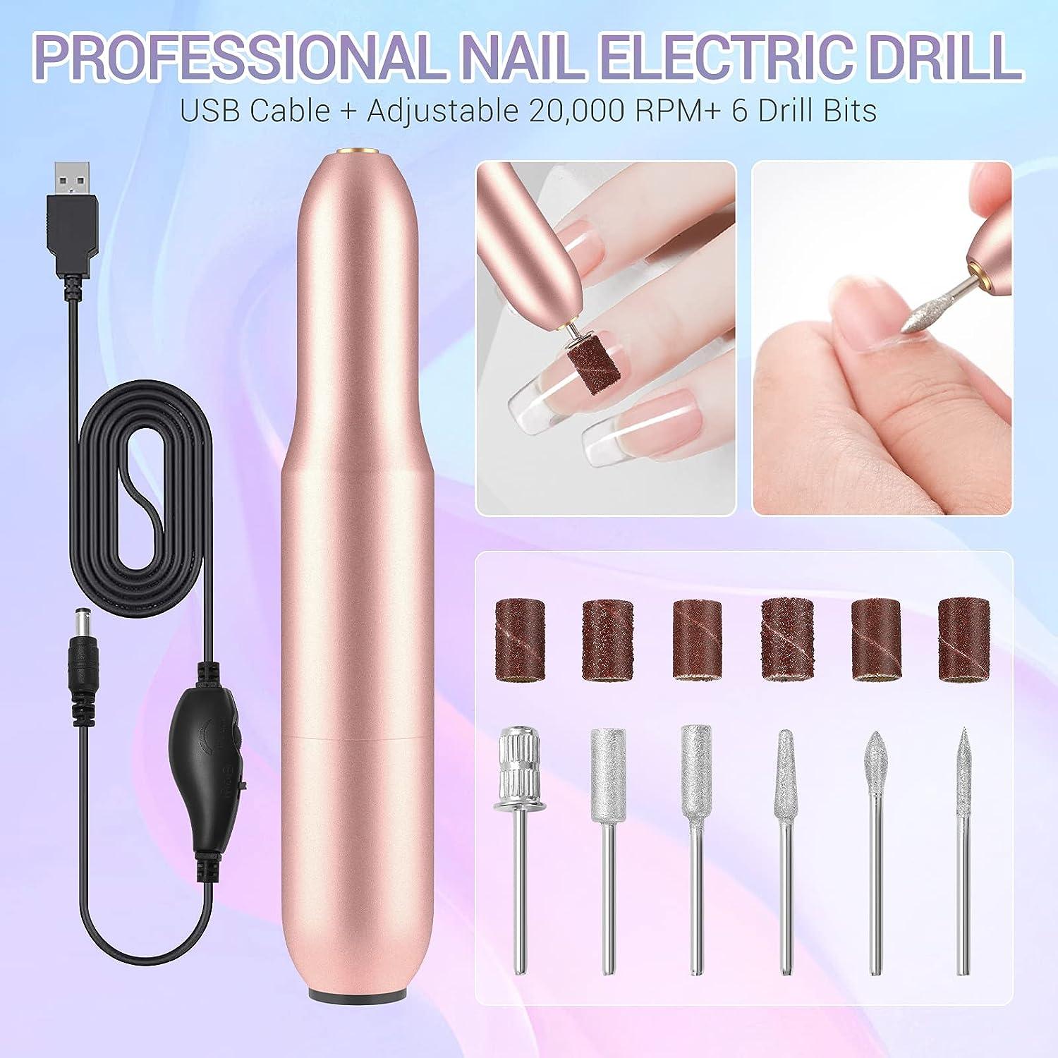 Portable Electric Nail Drill for manicure at home and salon