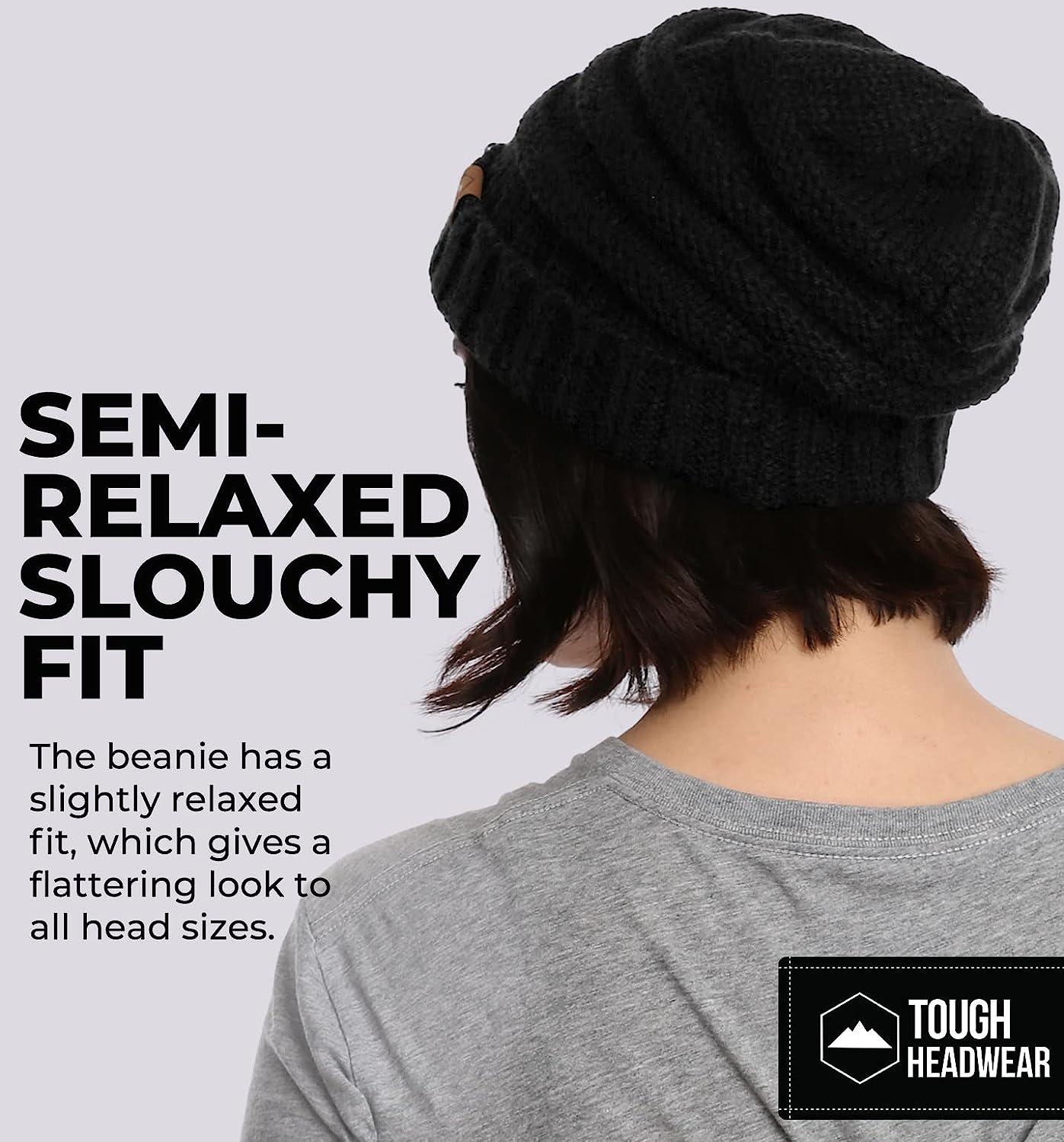 Favorite Slouchy Beanie for Men & Women - Thick & Warm - Stretchy