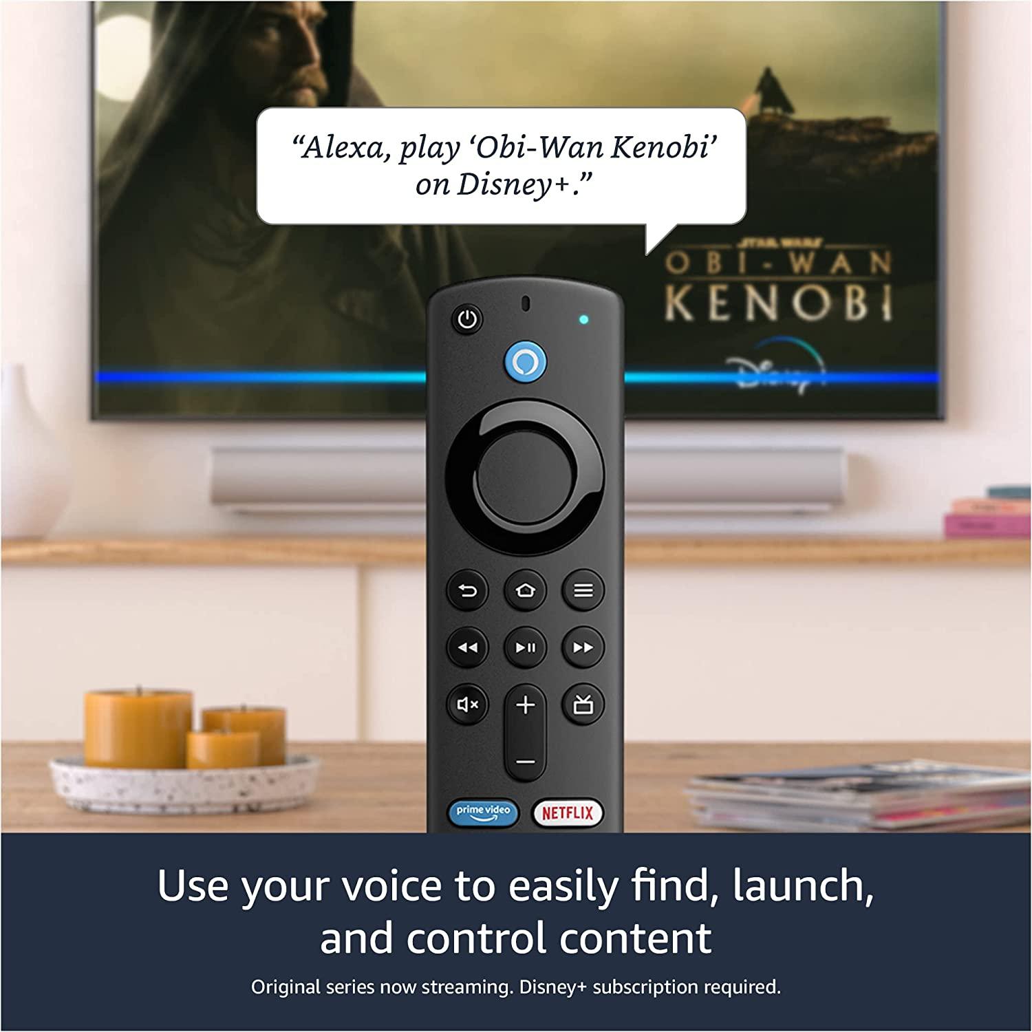 Fire TV Stick 4K Max Streaming Device, Alexa Voice Remote