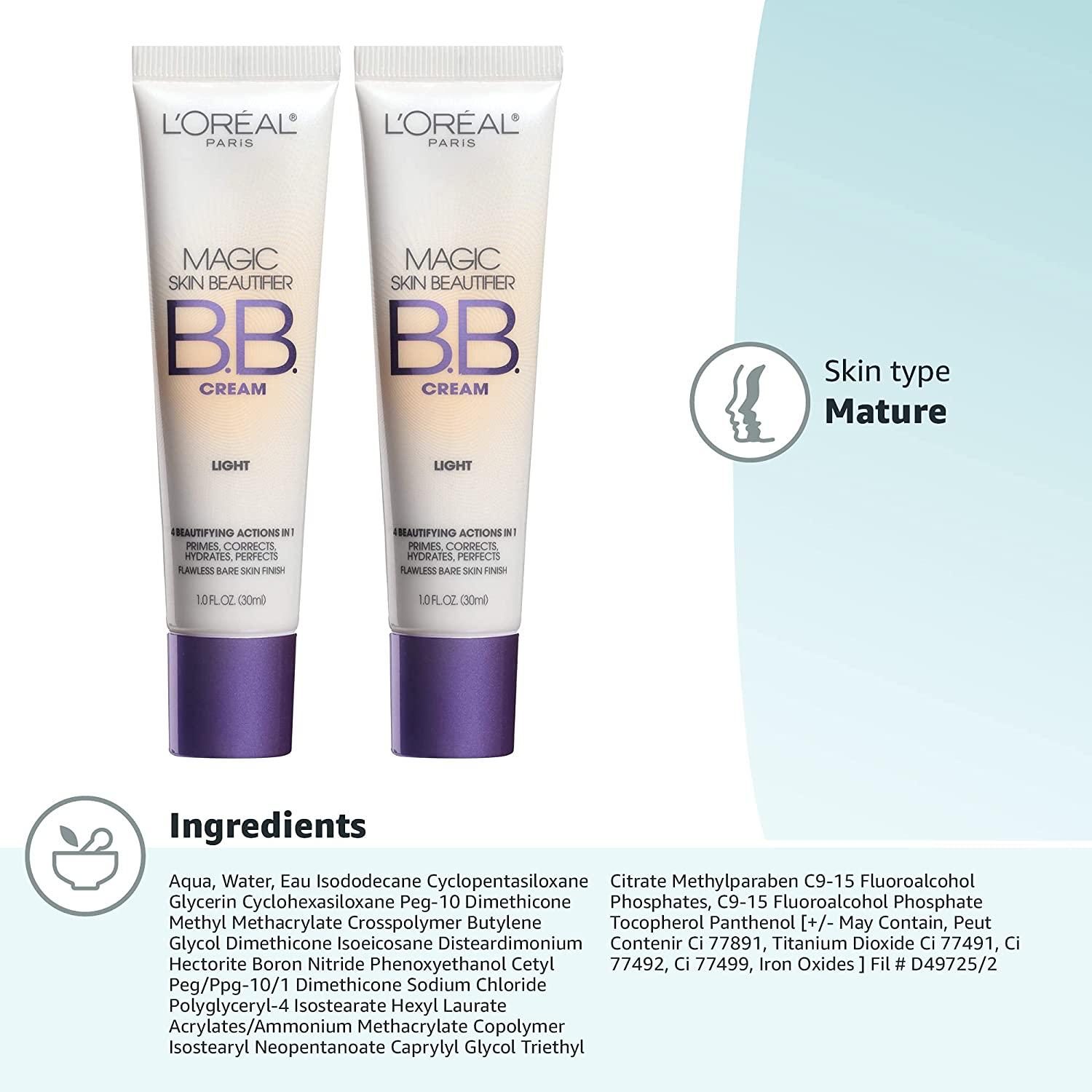 BB Cream Magic Skin Beautifier Anti Fatiga Loreal