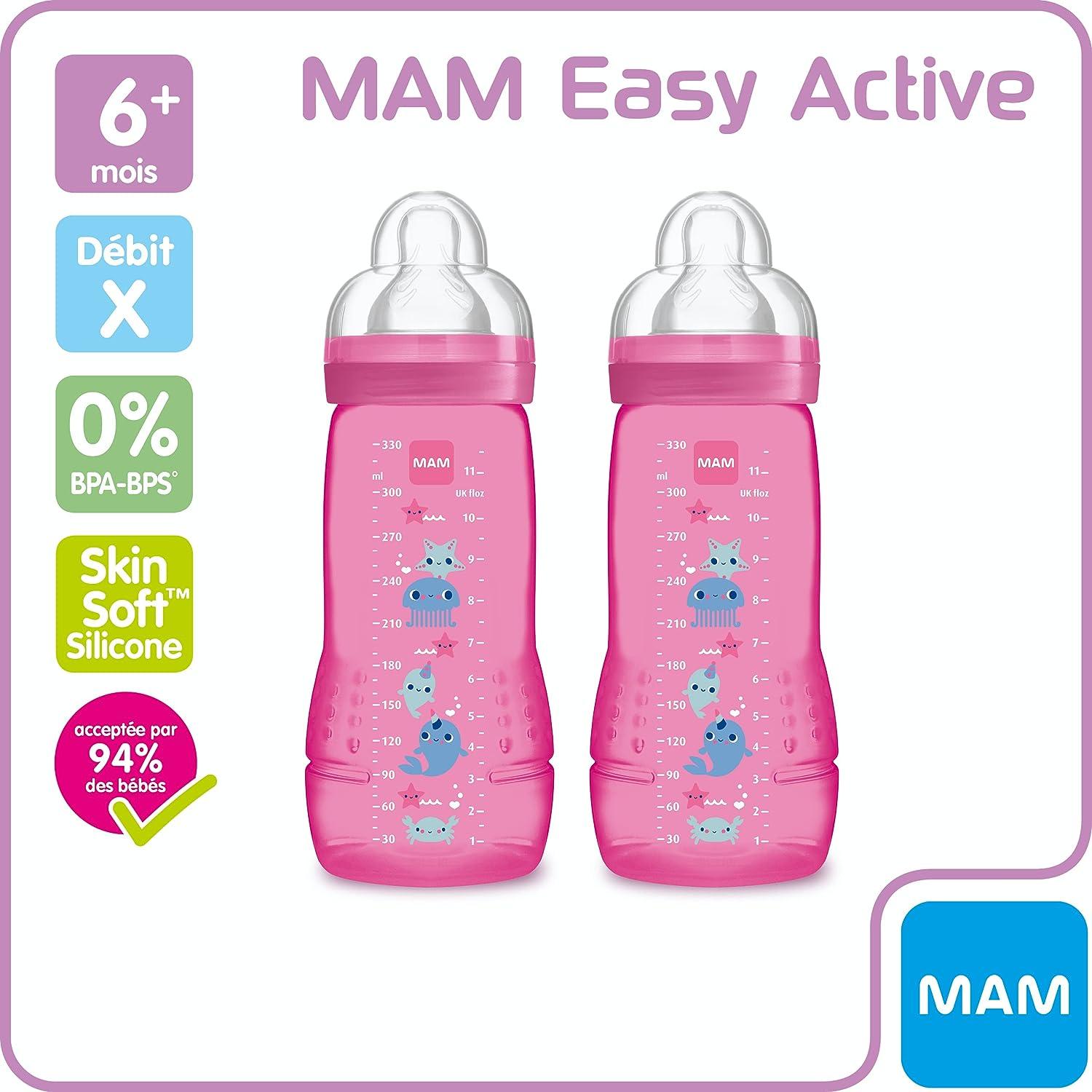 Biberon Easy Active Baby Bottle 330 ml - MAM