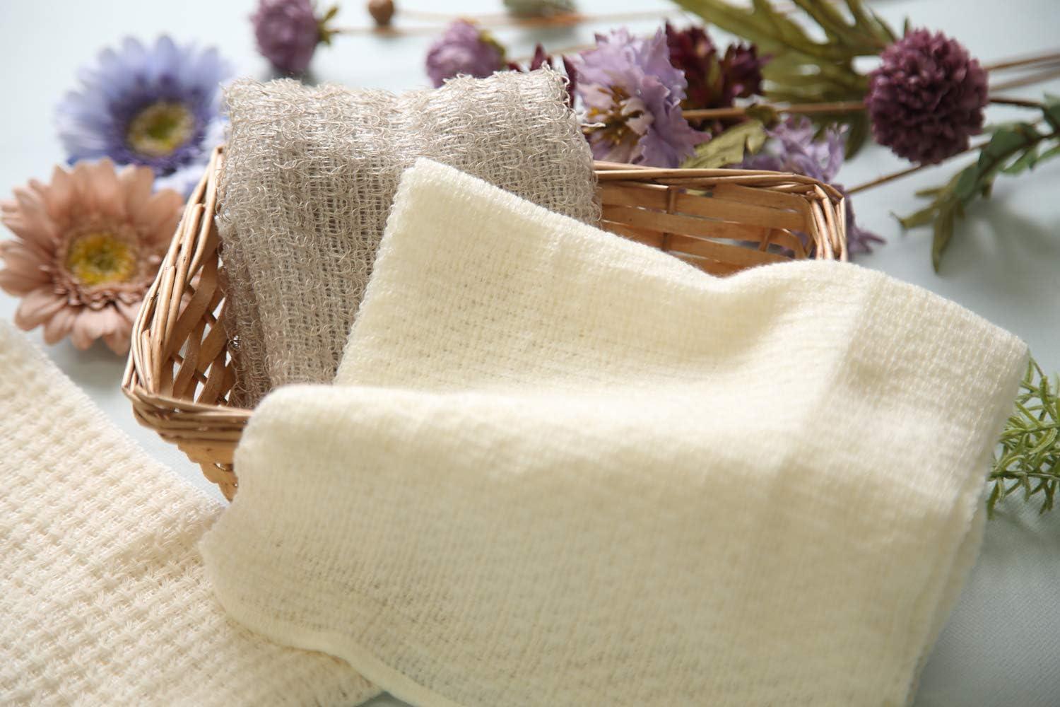 Dishcloths with Plastic Scrubber