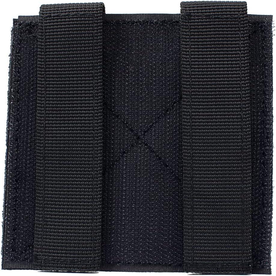 LytHarvest 2 Pieces Tactical Hook and Loop Molle Panel for Badges and  Insignia Patches- 4x4 inches, Hook and Loop Tactical Patches Display Board