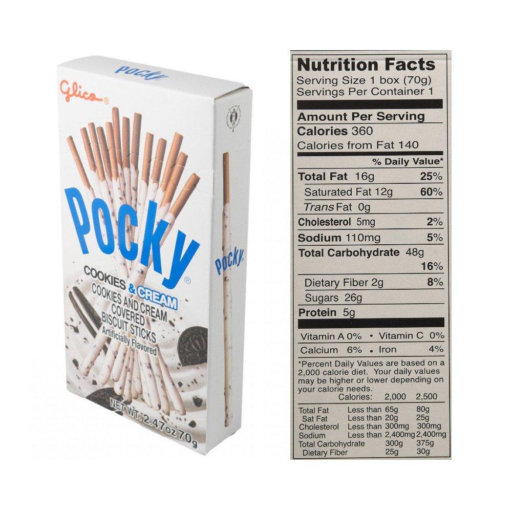 Pocky Biscuit Stick 6 Flavor Variety Pack (Pack of 12)