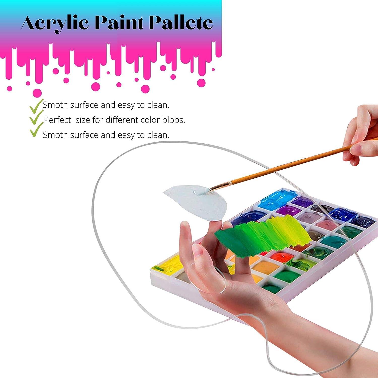 Paint Palette Artists mixing plastic palettes Paint Tray kidney