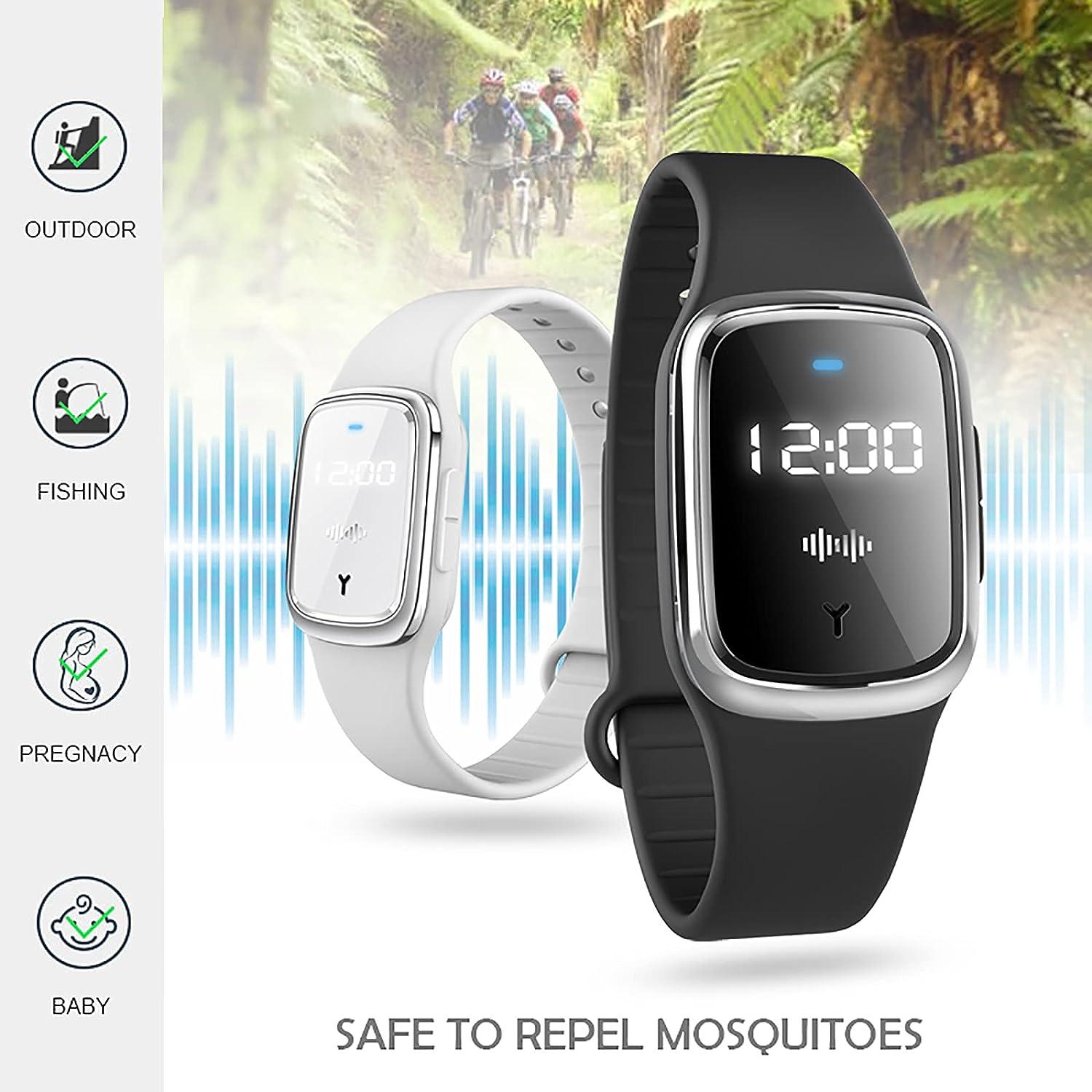 Shop Rechargeable Mosquito-repellent Bracelet using Ultrasound Banic  InnovaGoods - Dick Smith