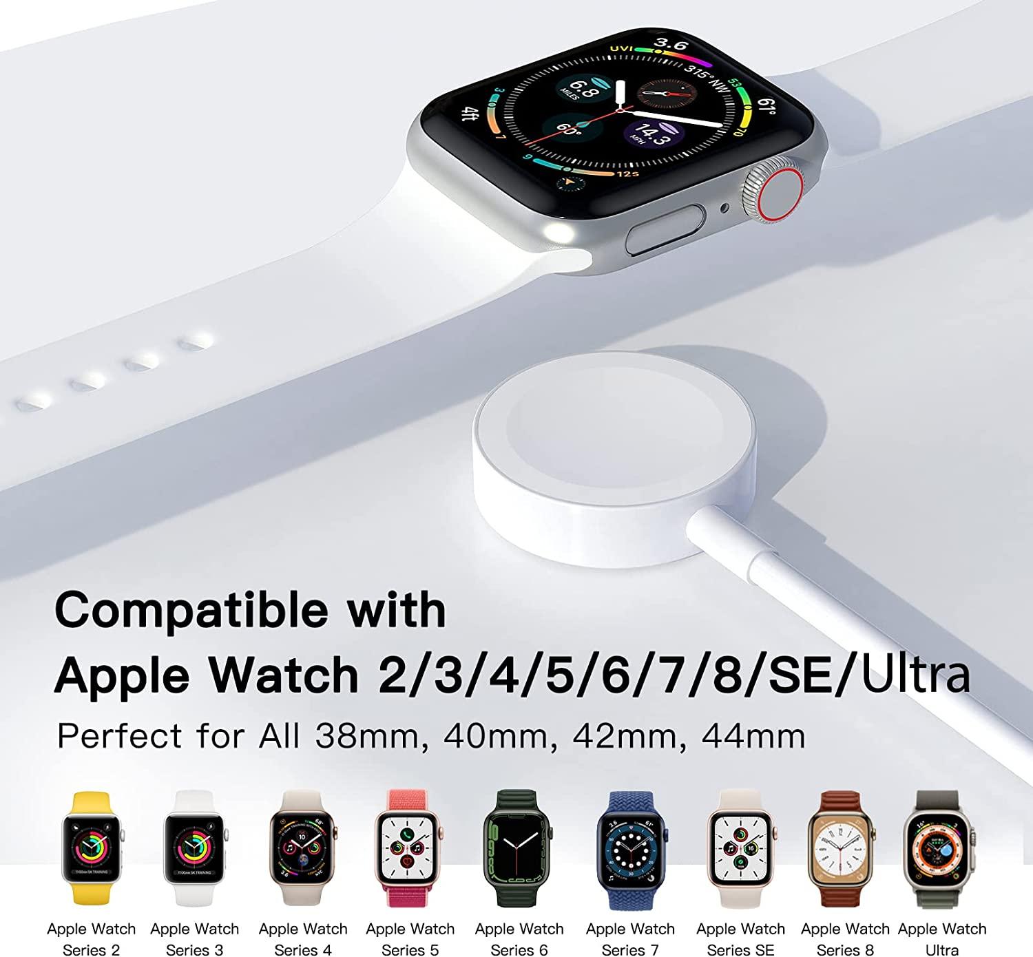 Cargador Magnético Apple Watch Iwatch Serie 2 3 4 5 6 Original