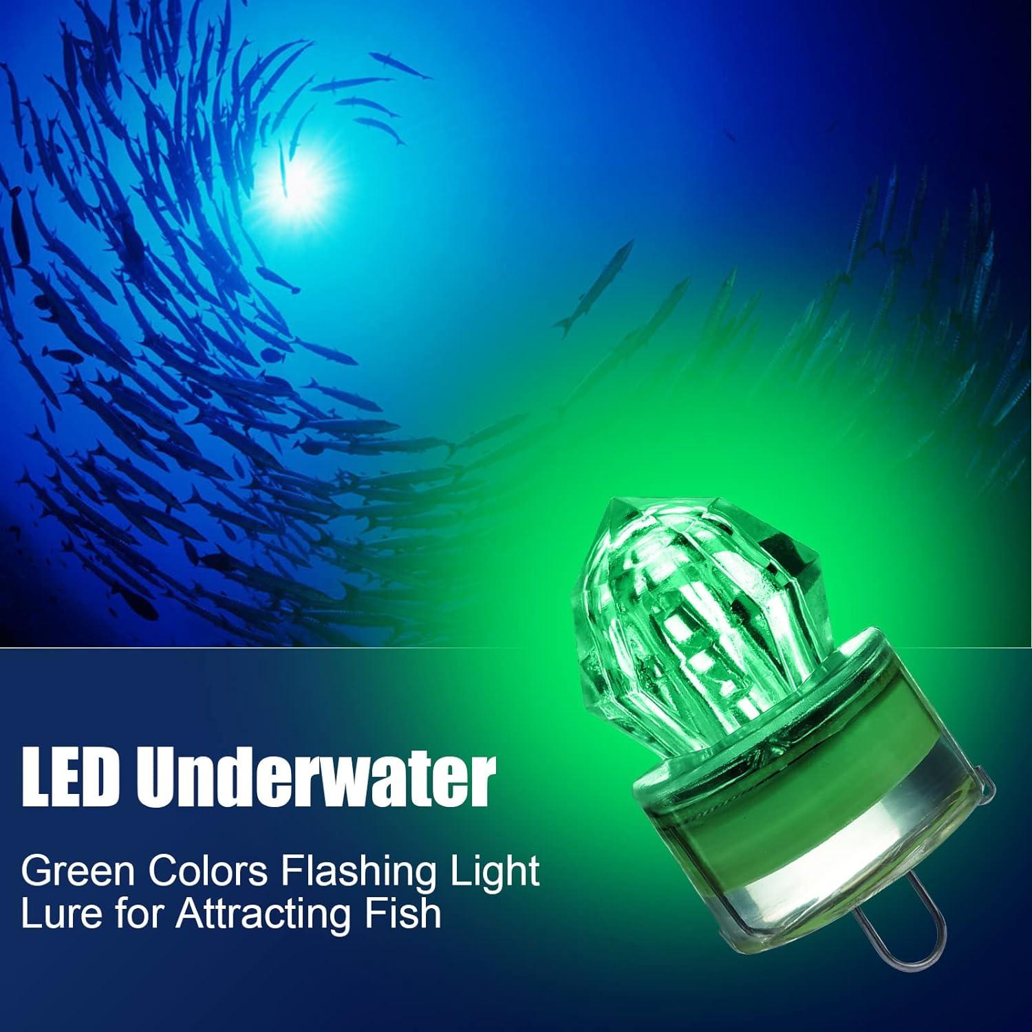 Deepwater Diamond Fishing Light With Flashing Strobe For Lighted