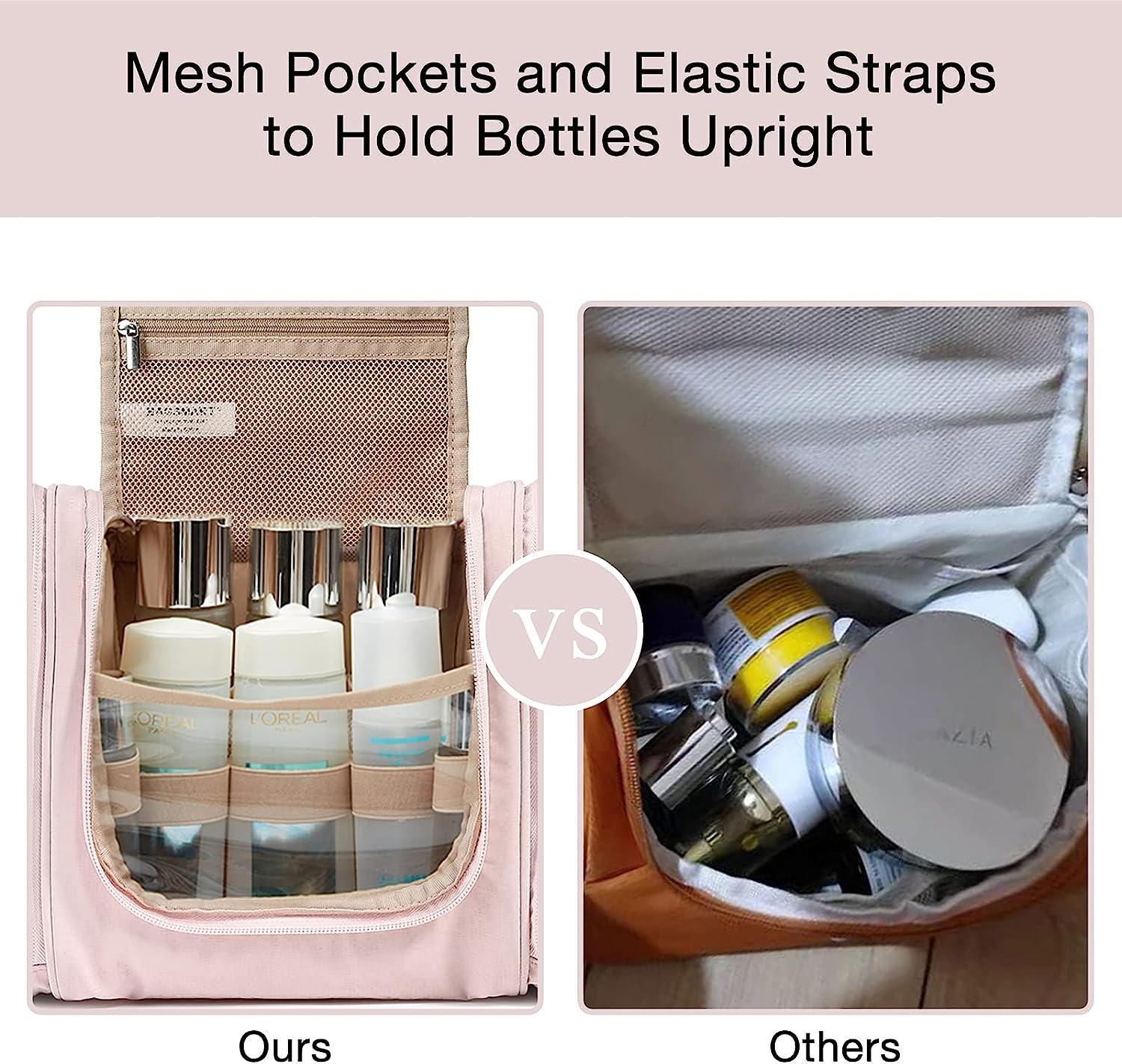 Split Makeup Bag Large Volume Toiletry Bag Folding Travel Makeup Storage  Set - China Cosmetic Bag and PVC Cosmetic Bag price