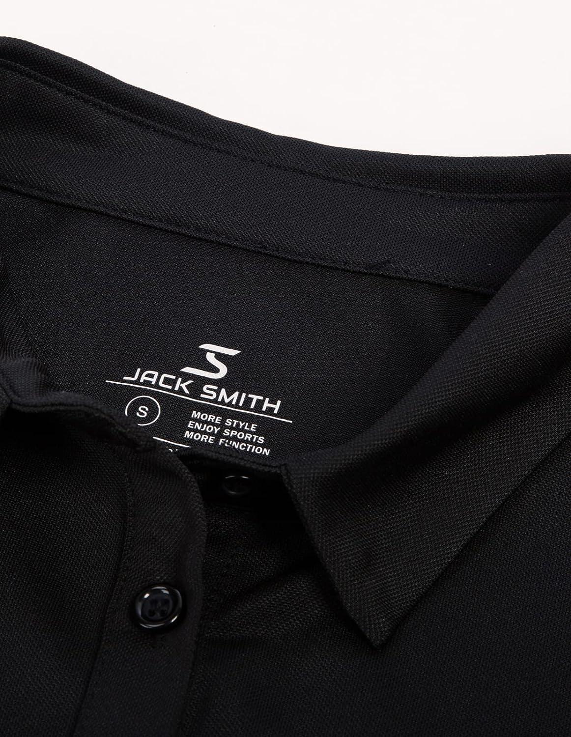 JACK SMITH Women's Sleeveless Polo Shirts Quick Dry Golf Tennis