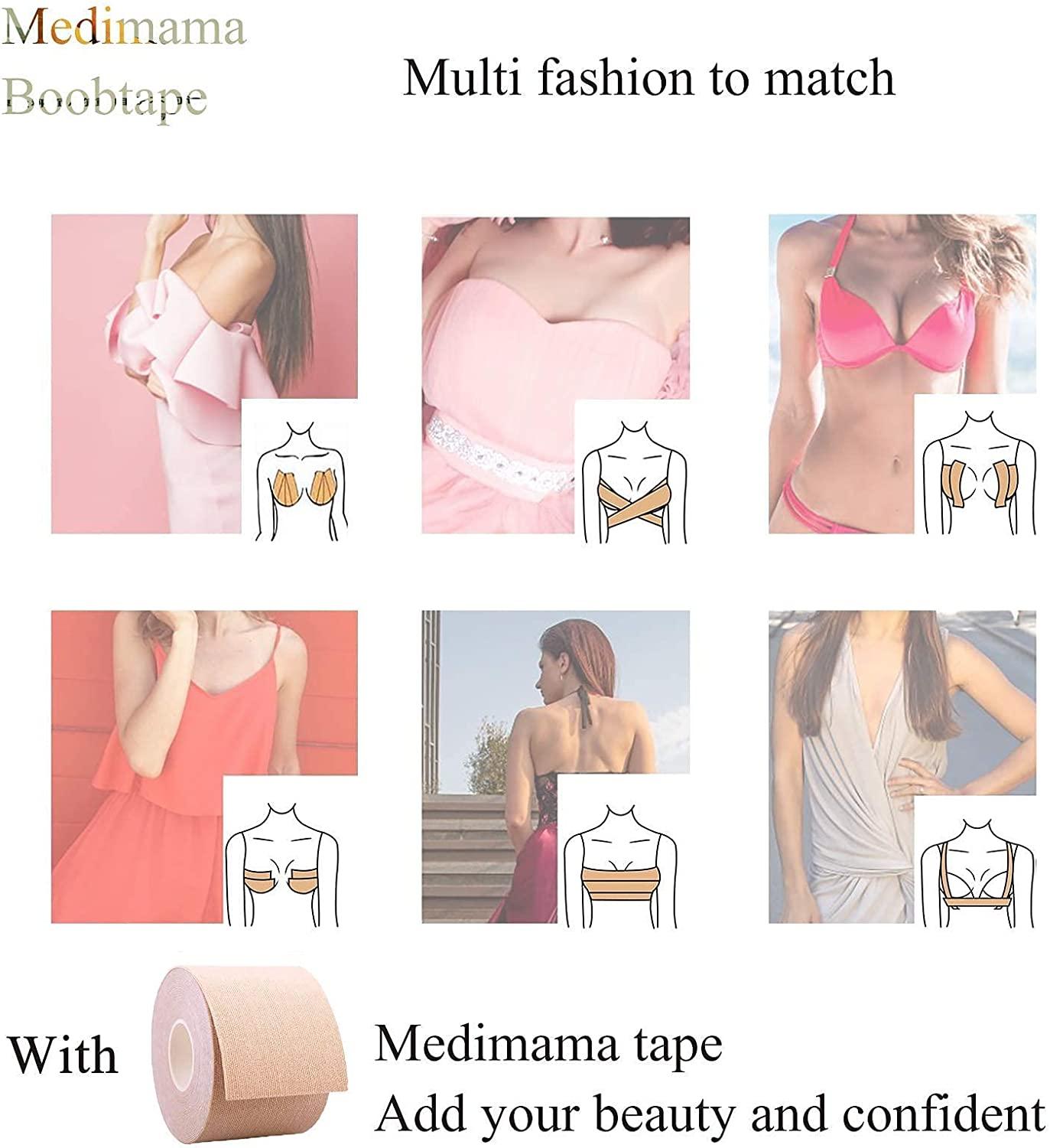 XL Breast Lift Tape for Large Breasts Breathable Chest Support