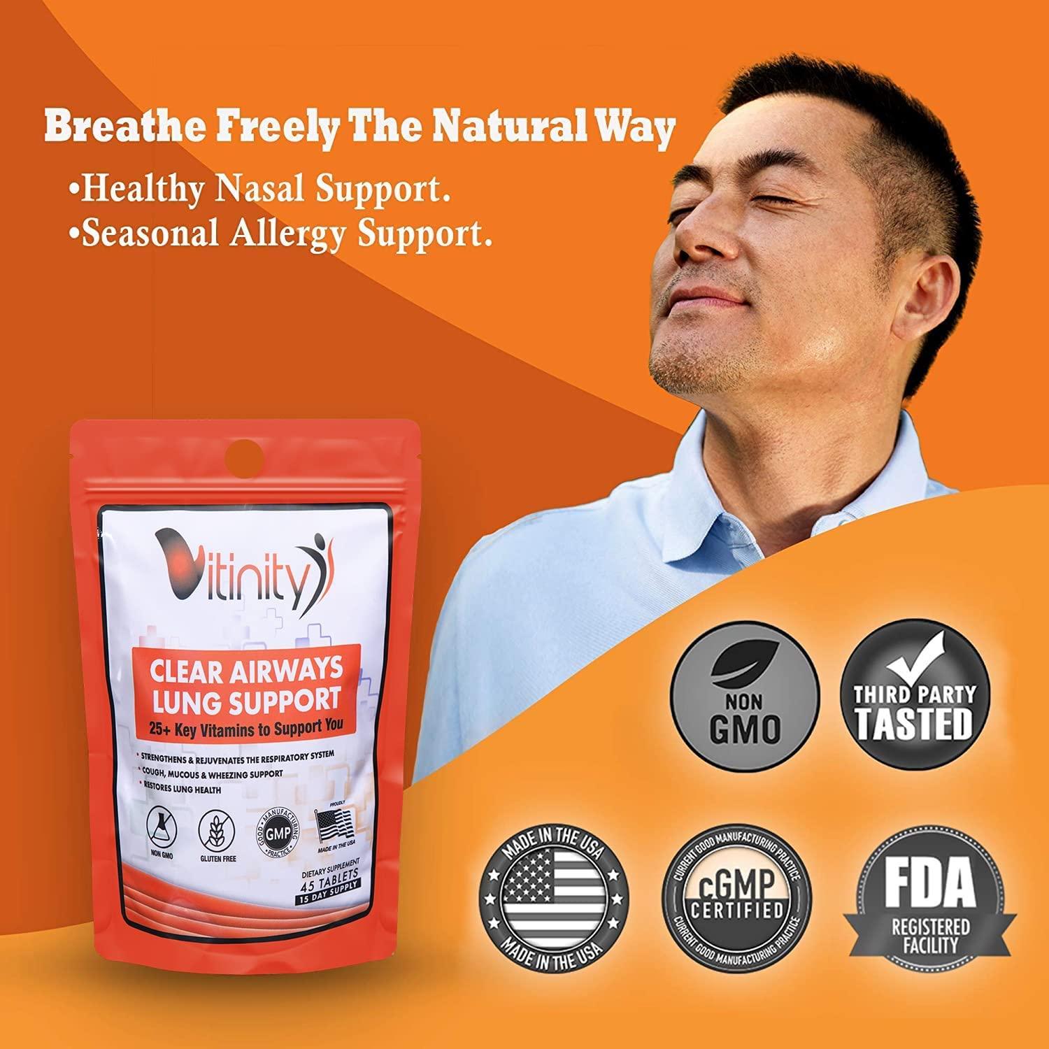 Alphaworld Lung Cleanse, Detox & Lung Support, Supports