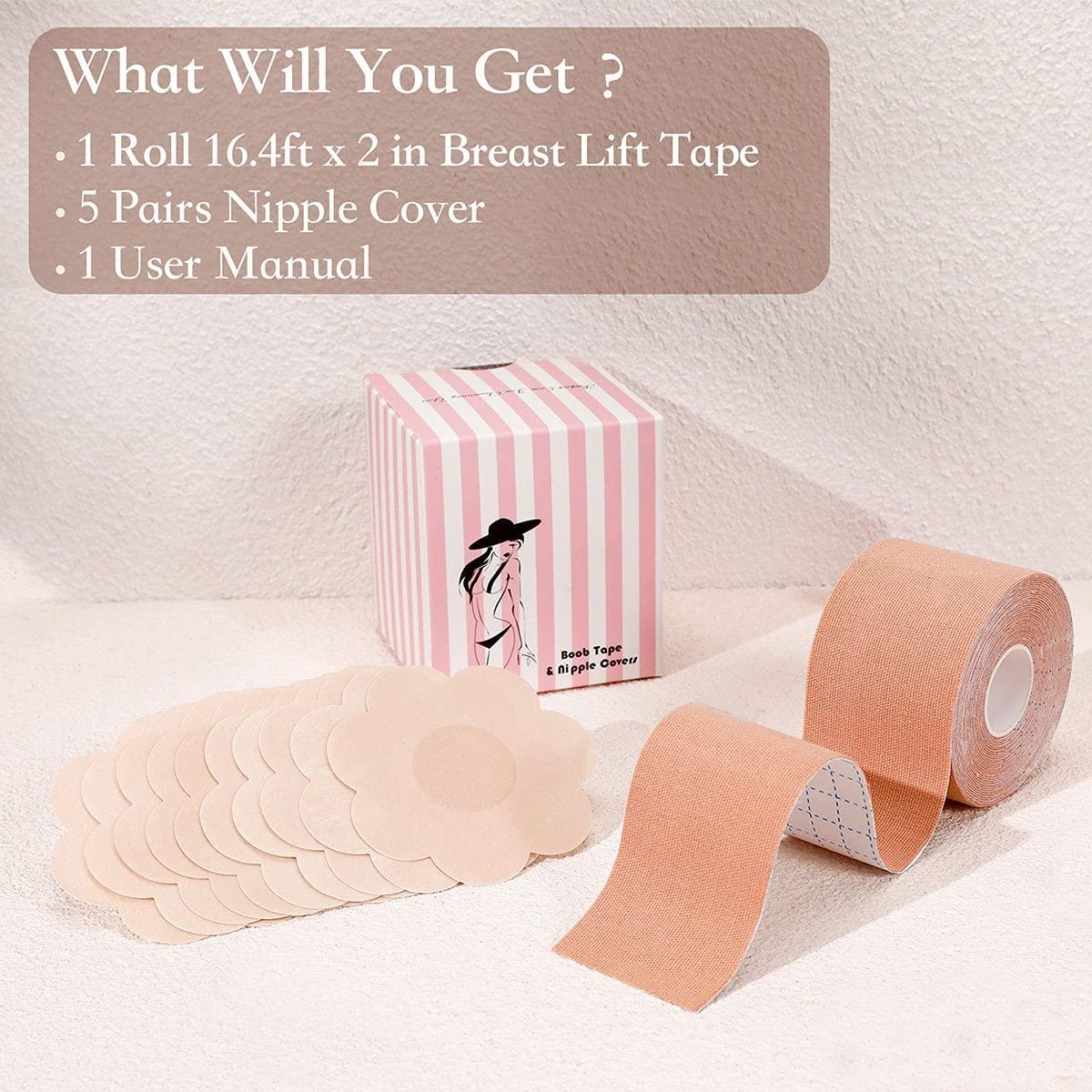 Breast Tape, Breast Lift Tape For A-e Cup Large Breast, Breathable