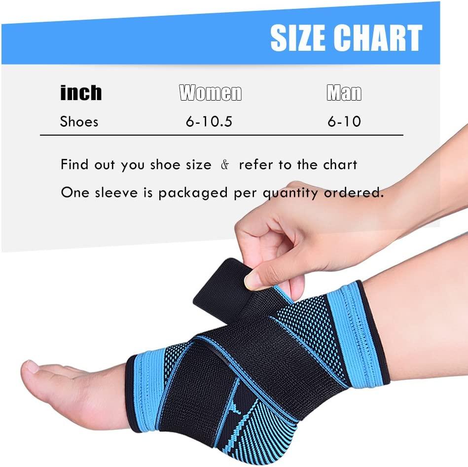 U-picks Plantar Fasciitis Sock with Arch Support Eases Swelling Achilles  tendon & Ankle Brace Sleeve with Compression Effective Joint Pain Foot Pain