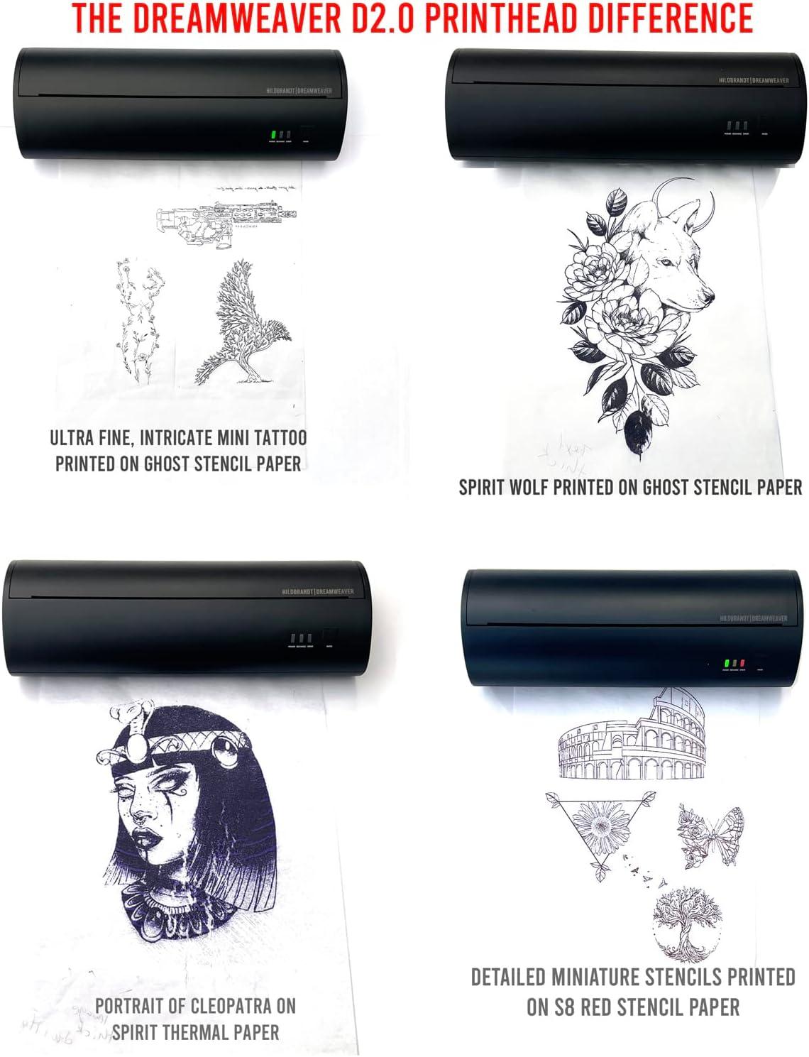 Bluetooth Portable Tattoo Thermal Printer Professional Tattoo