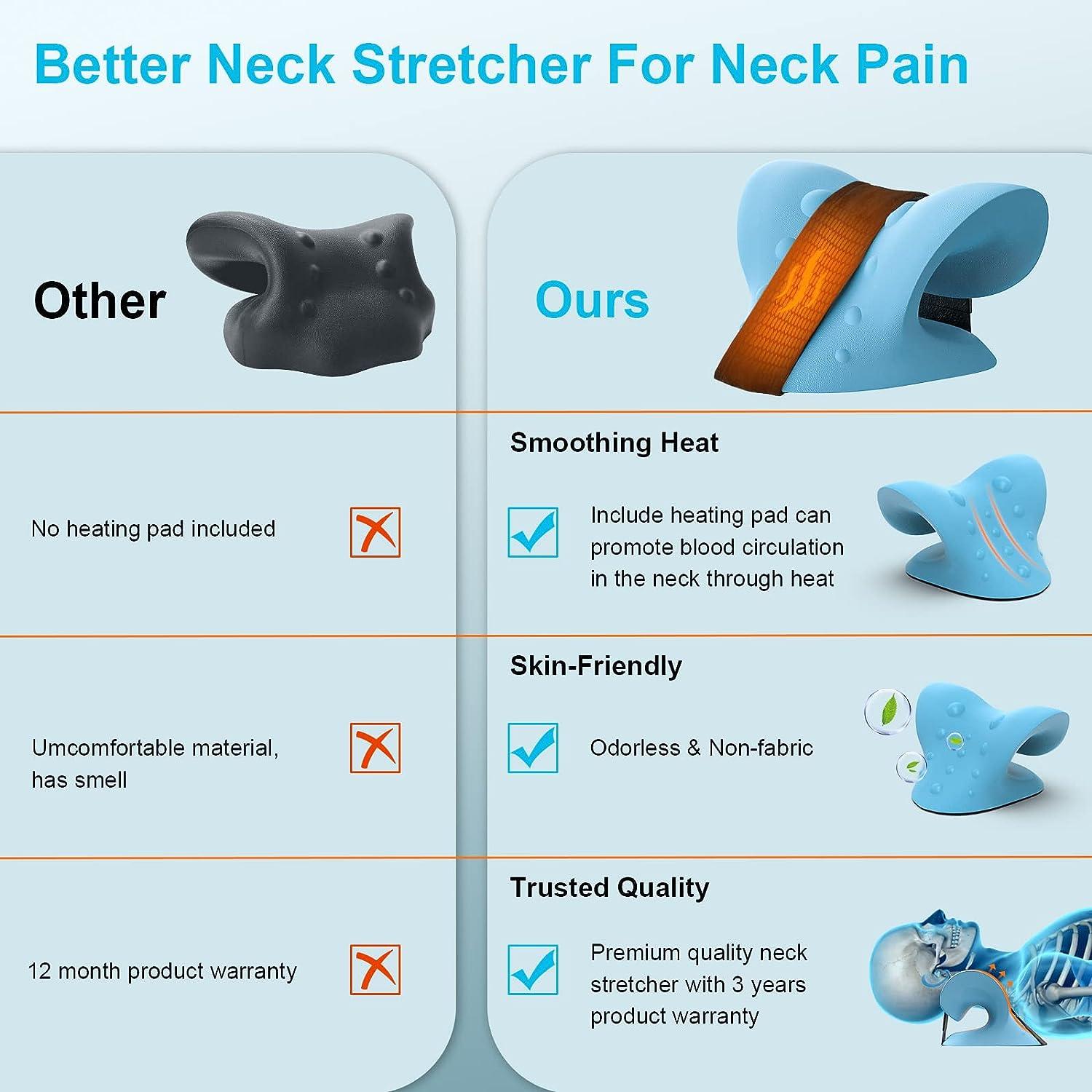 Three layer Neck Stretcher Neck Tractor Neck Massage Pillow - Temu