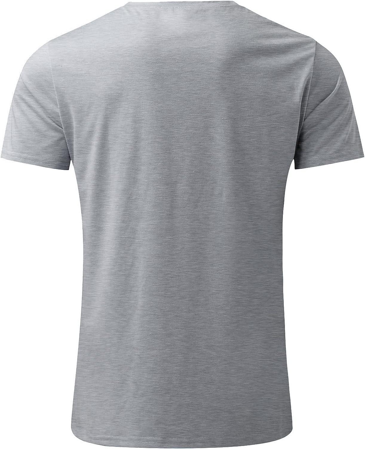 Men's 3d Fishing Print T-shirt, Breathable Elastic Outdoor Short