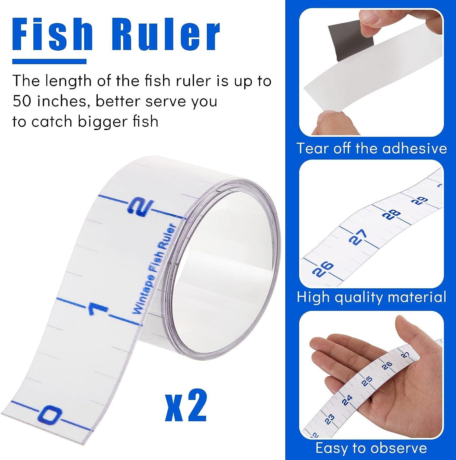 Adhesive Fish Measuring Tape