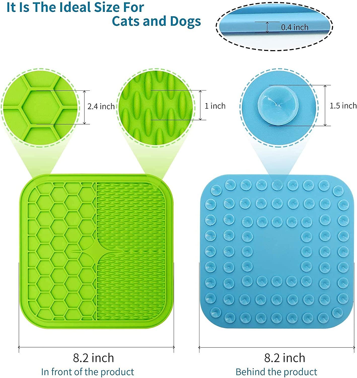 Dog Lick Mat Silicone Lick Pad for Fun, Anxiety & Boredom Relief